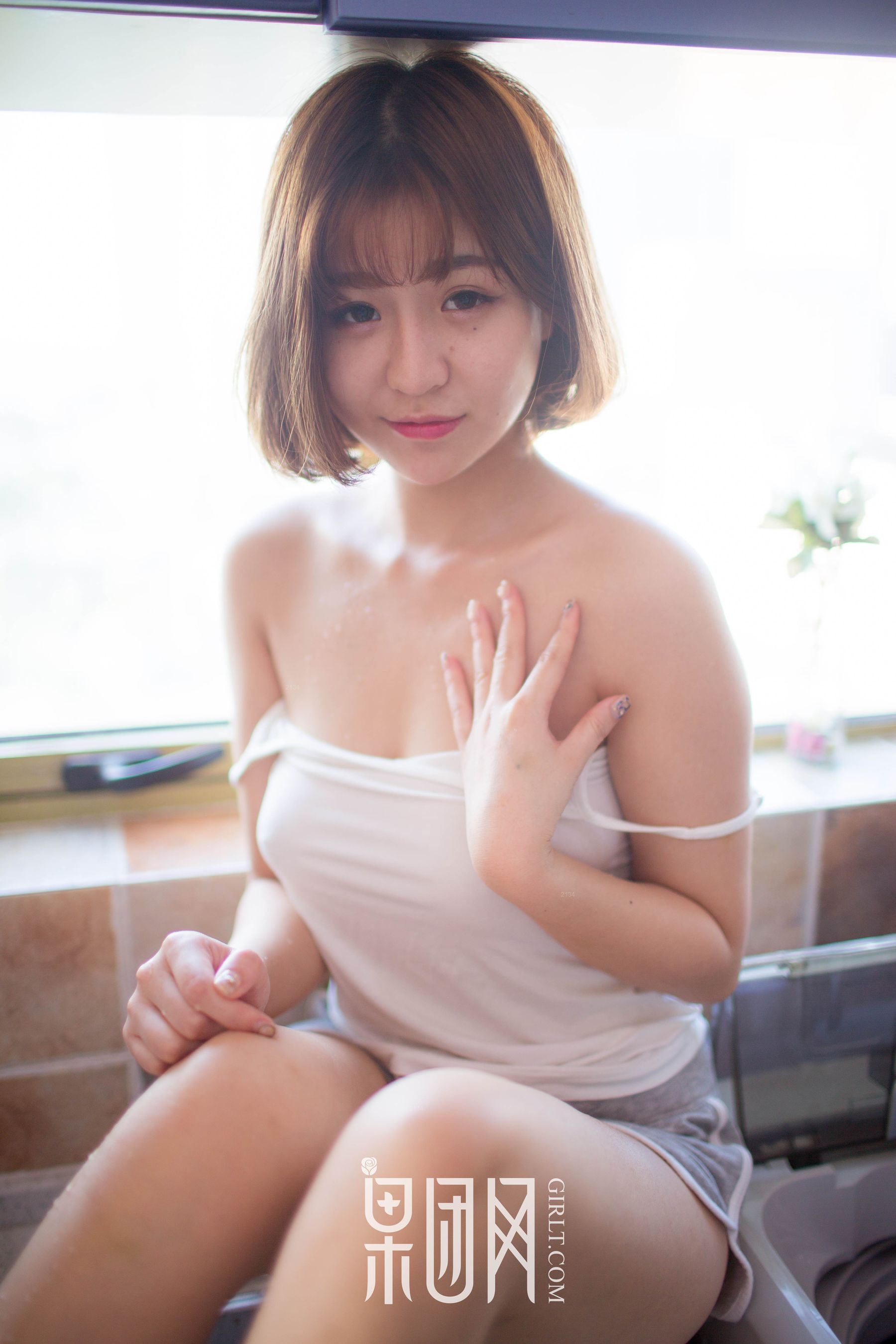 星野千美奈《巨乳萝莉》 [果团Girlt]熊川纪信 No.007 