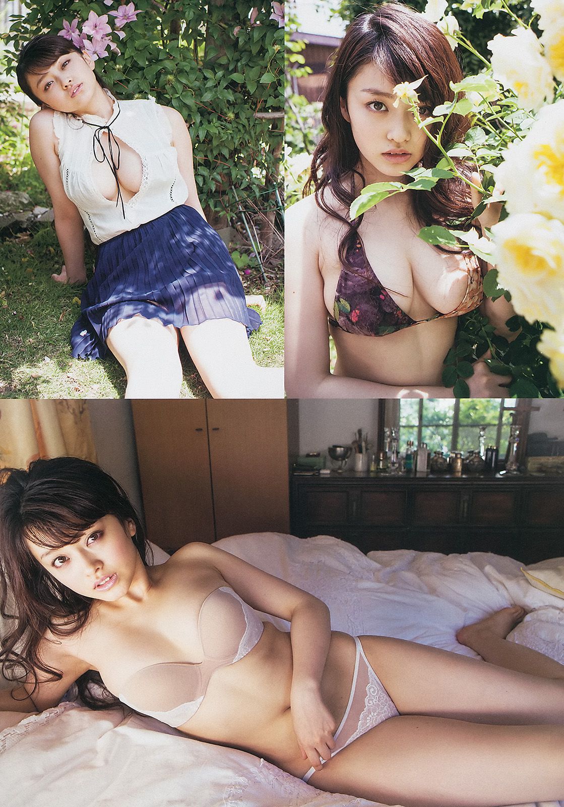 乃木坂46 小池里奈 山地まり 出水麻衣 江田結香 副島美咲 [Weekly Playboy] 2013年No.27 写真杂志