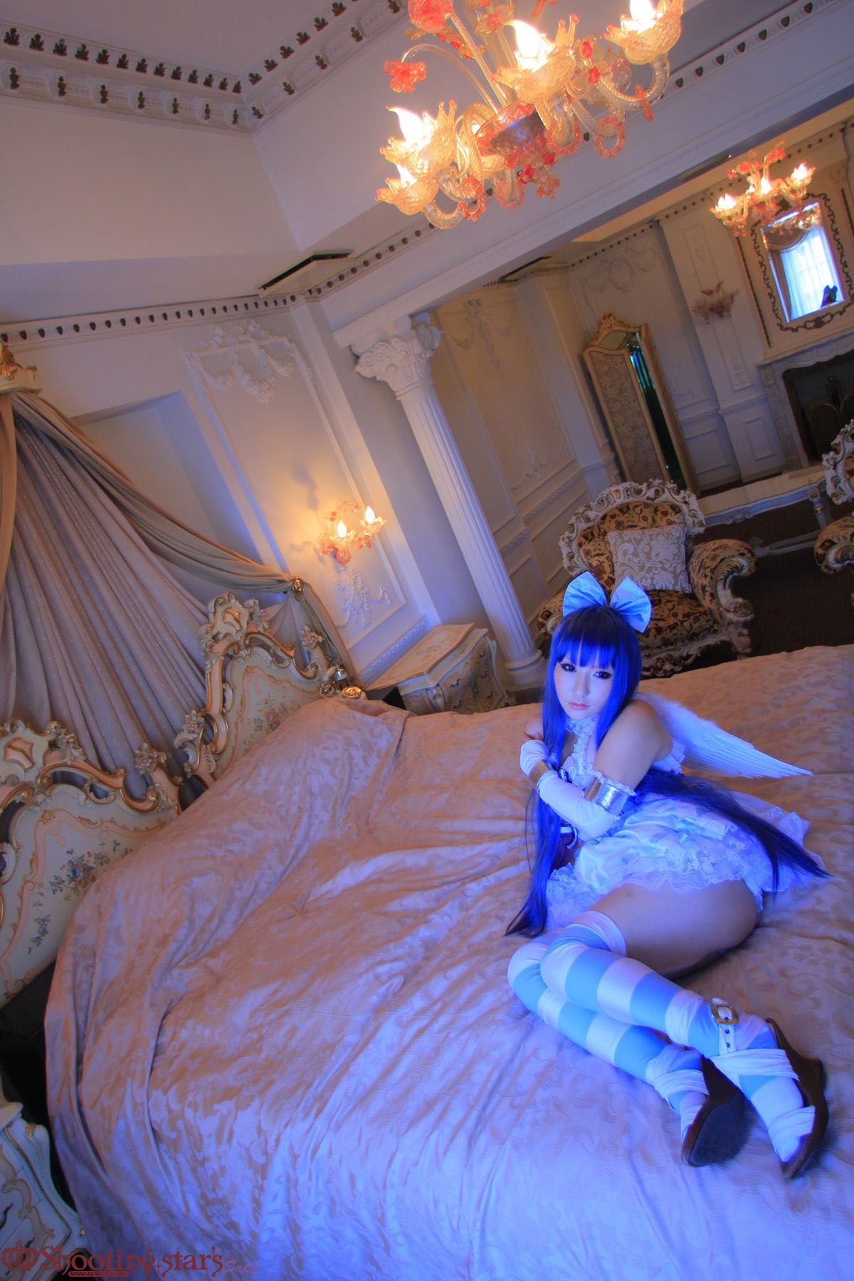 绫香サク (Saku サク Saku Ayaka) &Hanamura Saki(花邑沙希)《Panty & Stocking with Garterbelt》 [Shooting Star s]