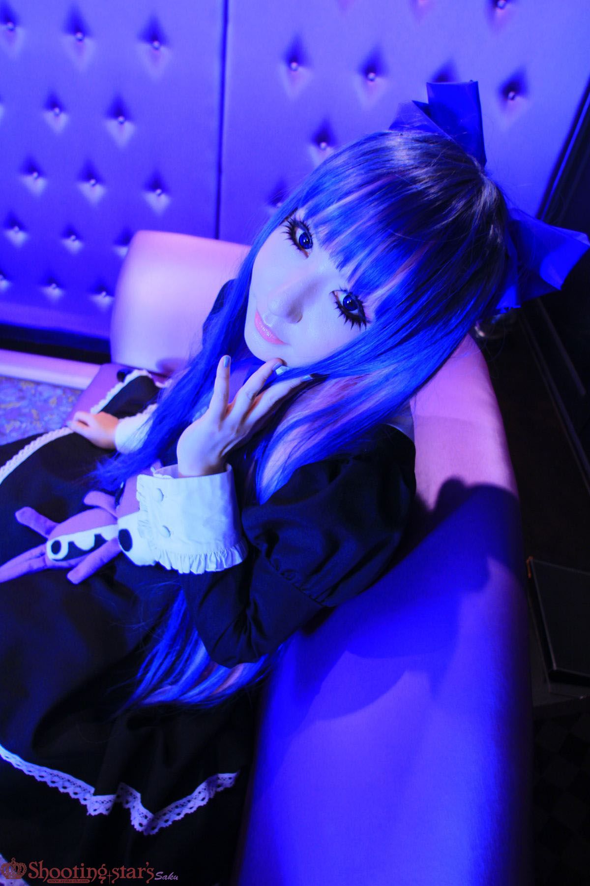 绫香サク (Saku サク Saku Ayaka) &Hanamura Saki(花邑沙希)《Panty & Stocking with Garterbelt》 [Shooting Star s]