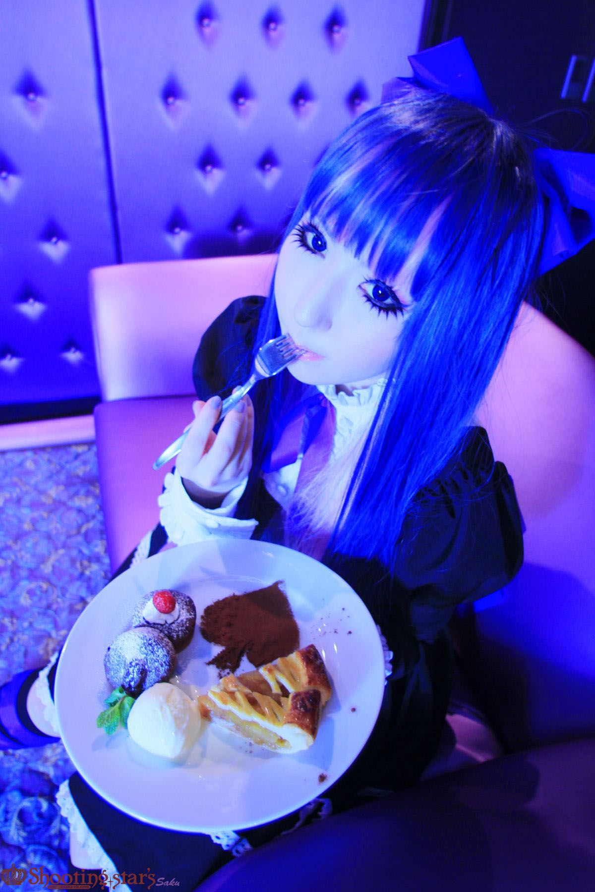 绫香サク (Saku サク Saku Ayaka) &Hanamura Saki(花邑沙希)《Panty & Stocking with Garterbelt》 [Shooting Star s]