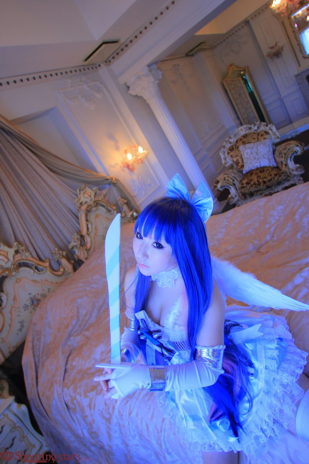 绫香サク (Saku サク Saku Ayaka) &Hanamura Saki(花邑沙希)《Panty & Stocking with Garterbelt》 [Shooting Star s]