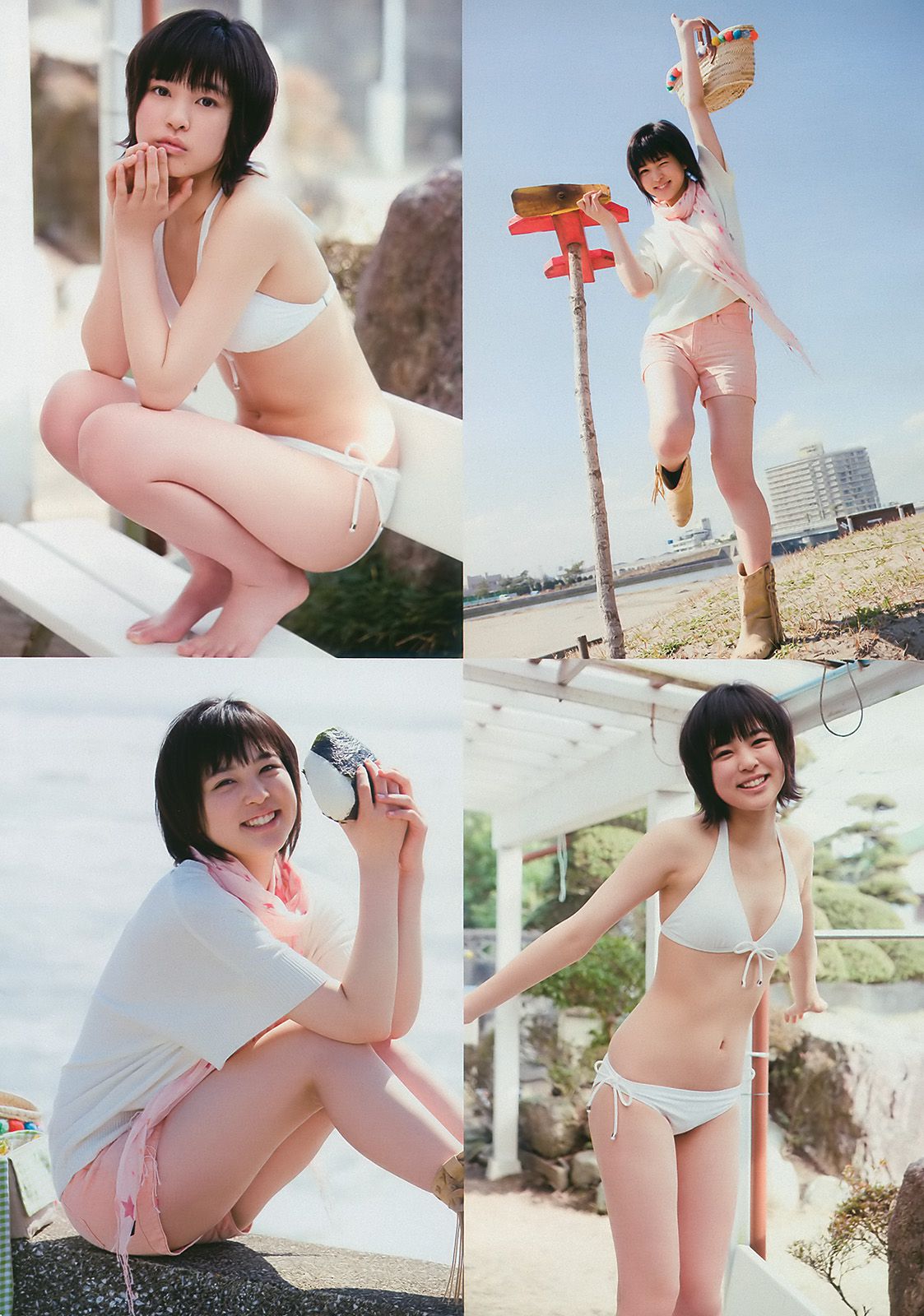 佐々木希 柏木由紀 篠崎愛 荒井萌 [Weekly Playboy] 2010年No.17 写真杂志