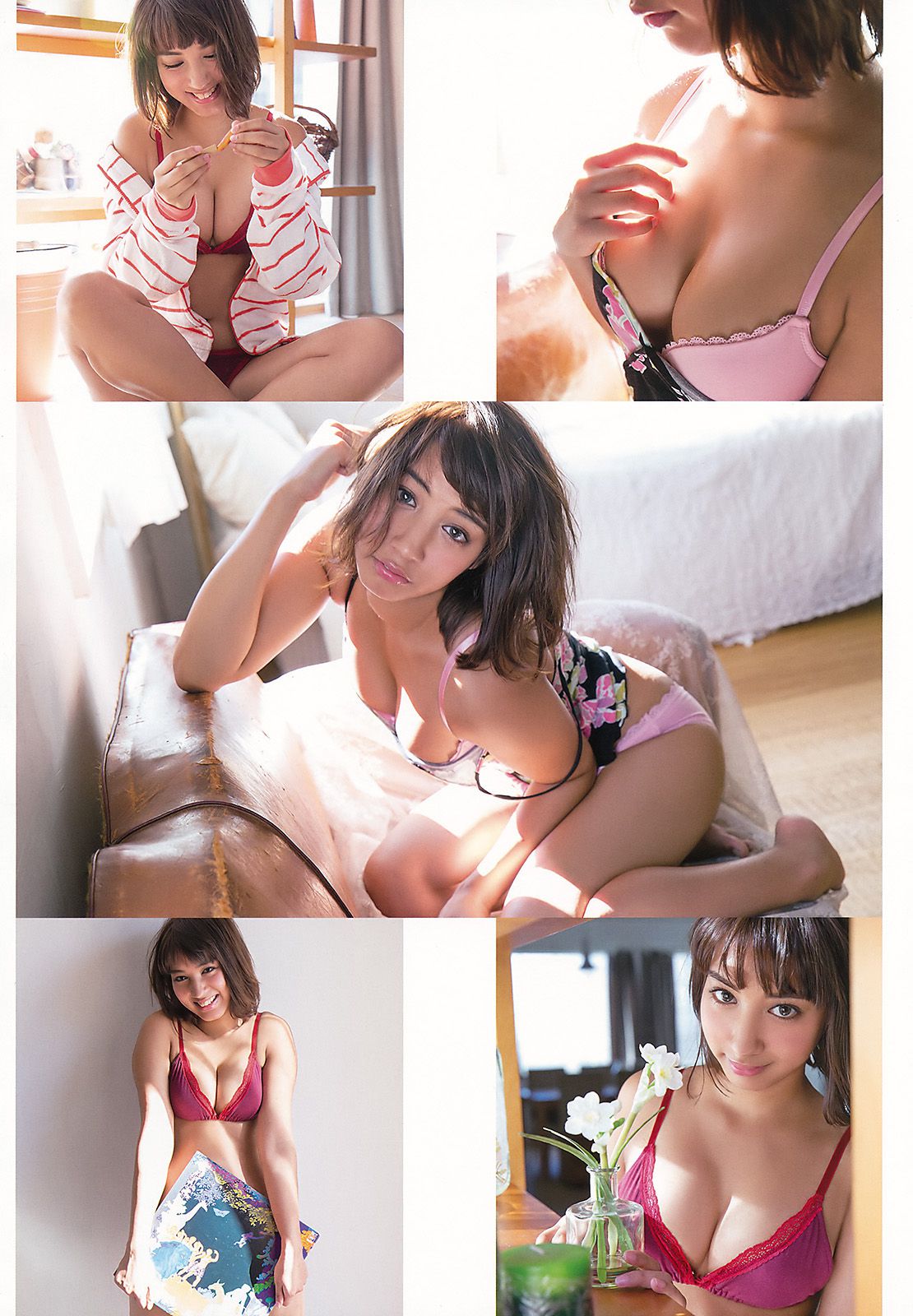 小宮有紗 河井玲奈 水沢心愛 菜乃花 牧野紗弓 [Young Animal] 2017年No.05 写真杂志