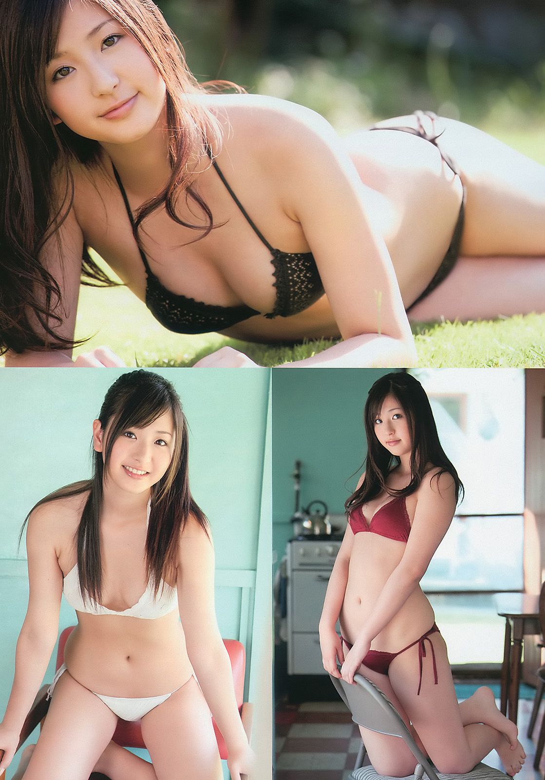 篠田麻里子 大島優子 村上友梨 神戸蘭子 福本幸子 小野恵令奈 [Weekly Playboy] 2010年No.28 写真杂志