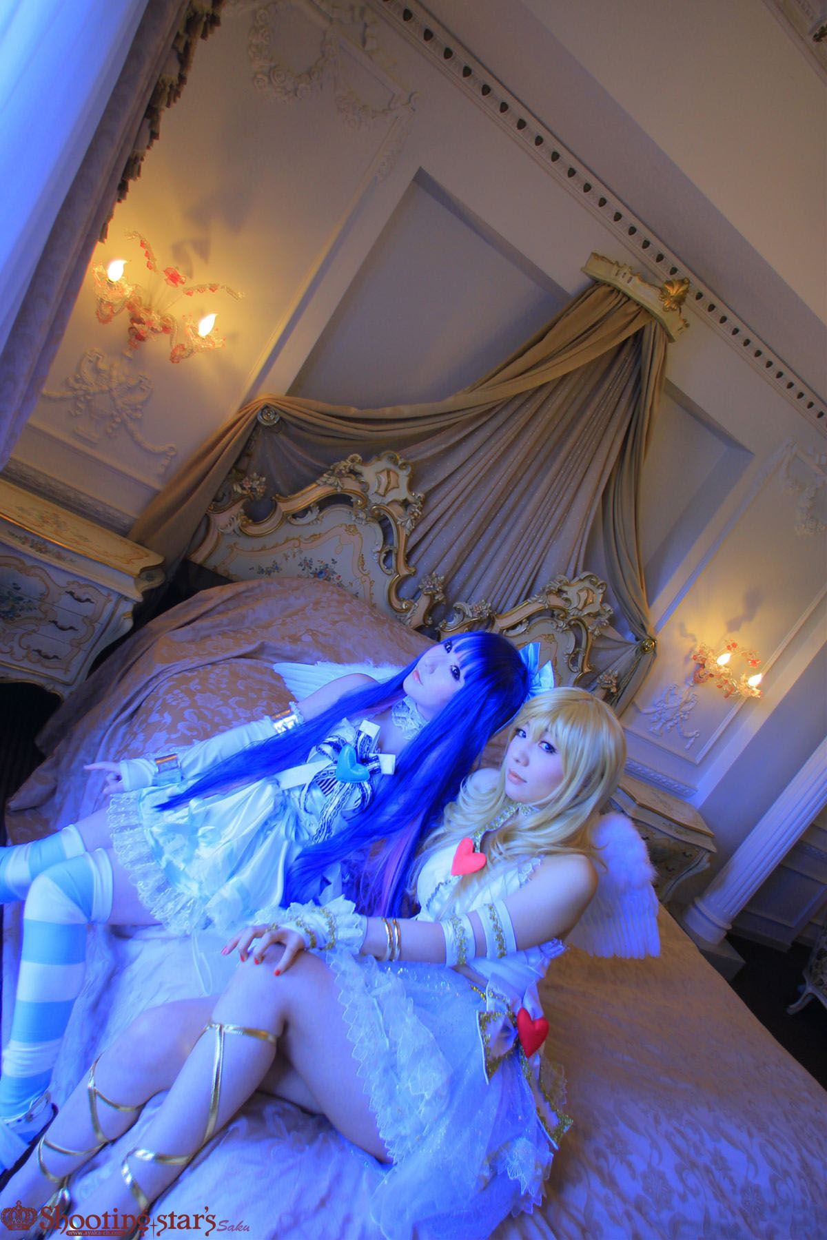 绫香サク (Saku サク Saku Ayaka) &Hanamura Saki(花邑沙希)《Panty & Stocking with Garterbelt》 [Shooting Star s]