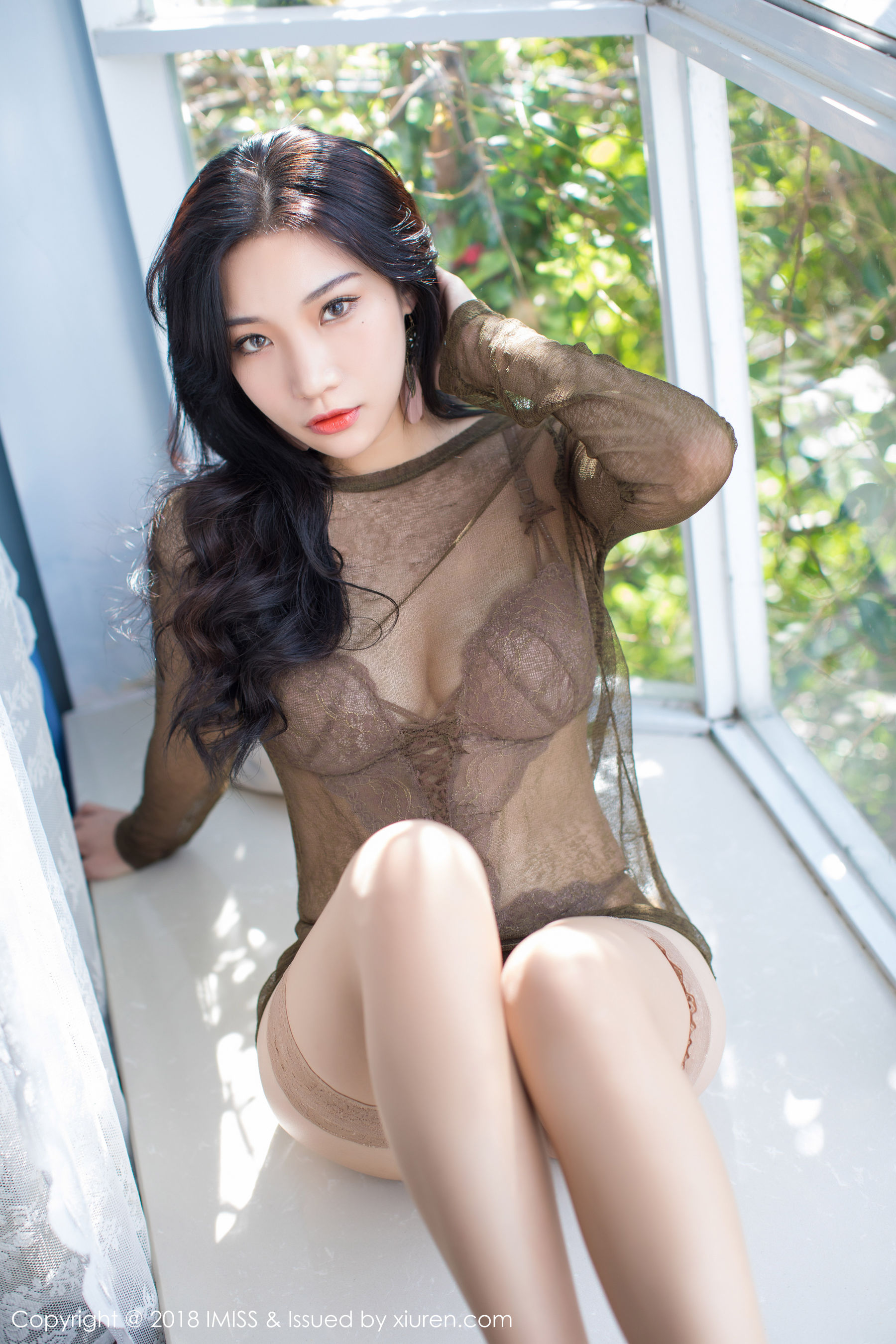 小狐狸Sica《极致诱惑的丝袜美腿系列》 [爱蜜社IMiss] Vol.218 
