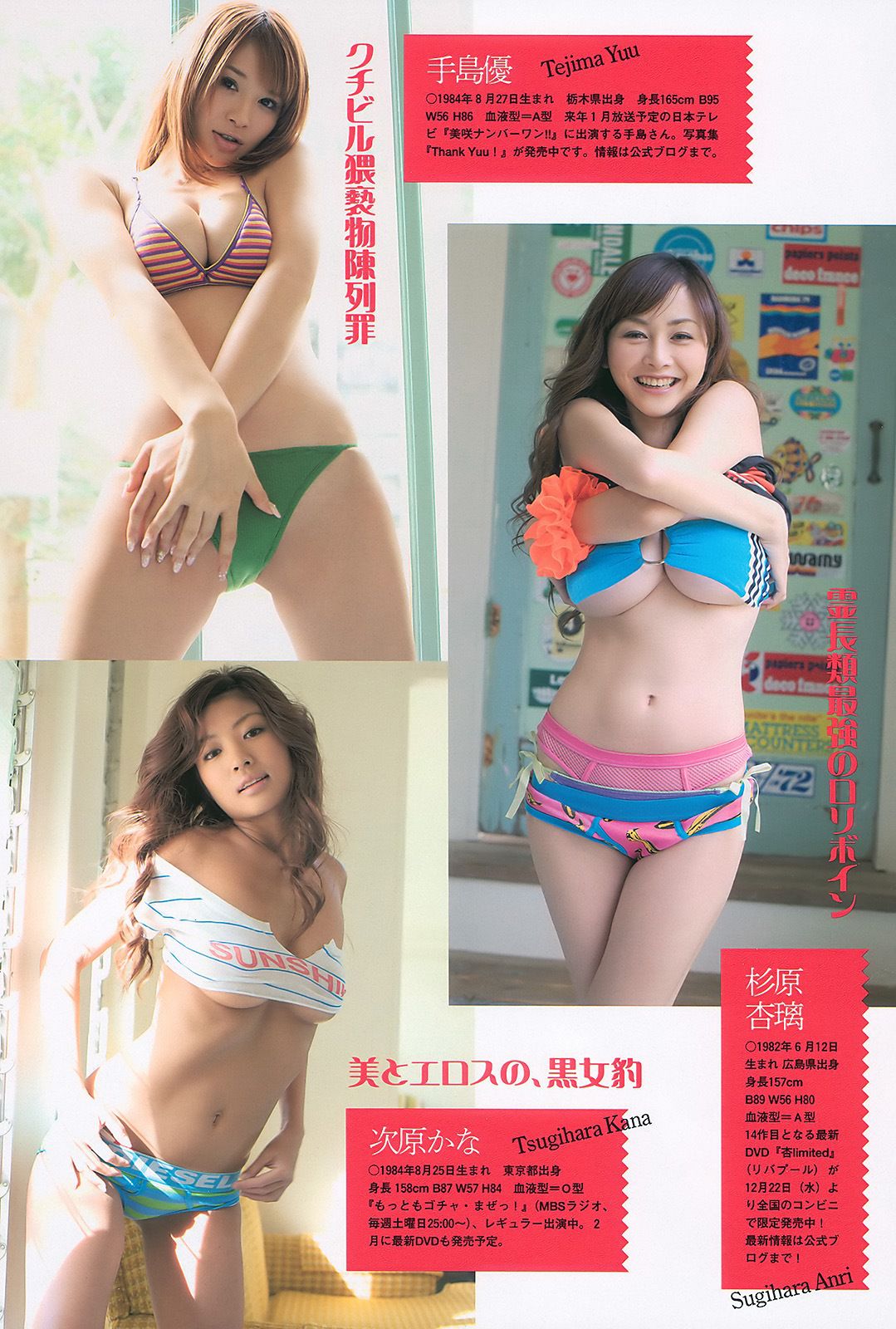 AKB48 岩佐真悠子 竹富聖花 小岛庆子 杉原杏璃 次原かな 手島優 [Weekly Playboy] 2011年No.01-02 写真杂志