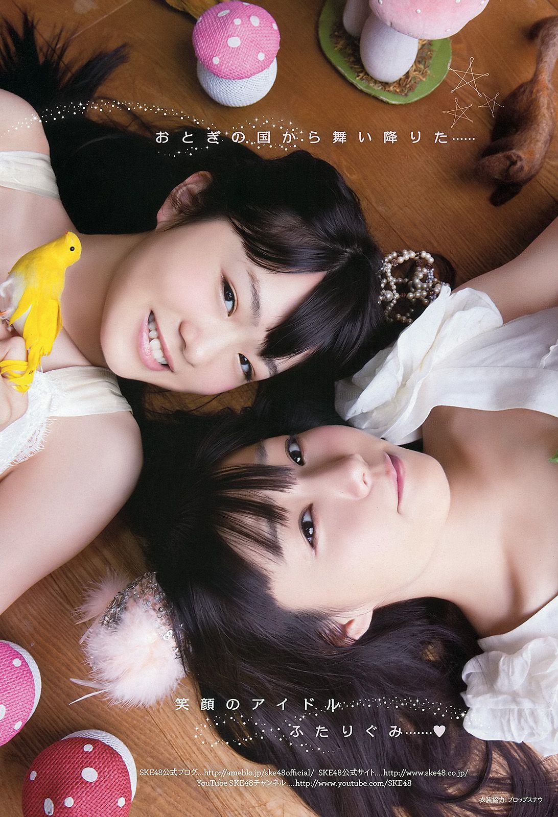 古川爱李 松井玲奈 小木曽汐莉 須田亜香里 [Young Animal] 2012年No.18 写真杂志