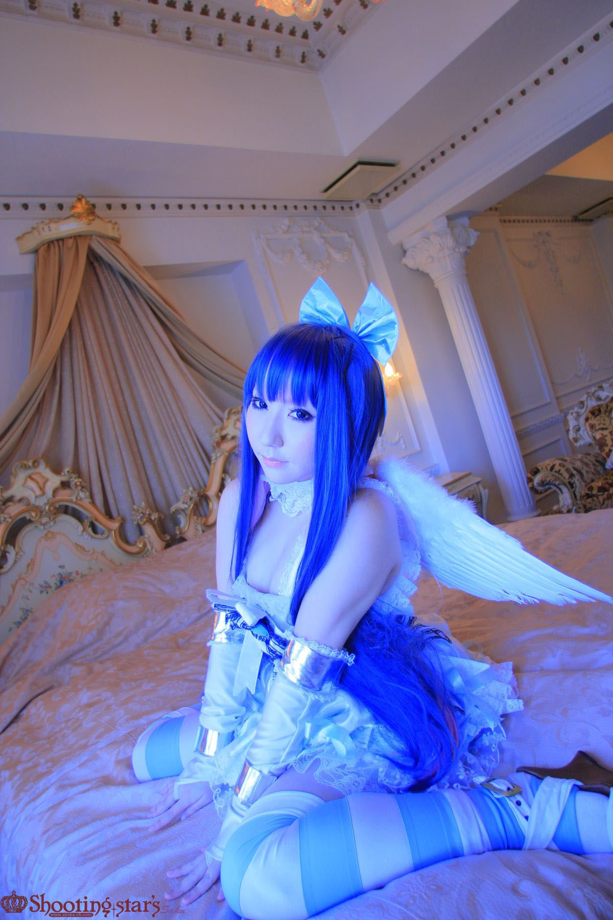 绫香サク (Saku サク Saku Ayaka) &Hanamura Saki(花邑沙希)《Panty & Stocking with Garterbelt》 [Shooting Star s]