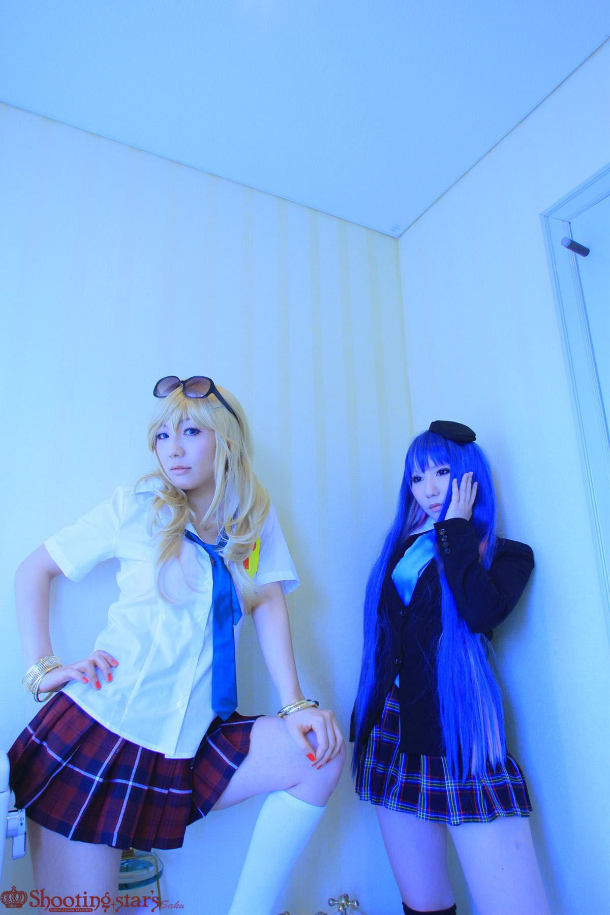 绫香サク (Saku サク Saku Ayaka) &Hanamura Saki(花邑沙希)《Panty & Stocking with Garterbelt》 [Shooting Star s]