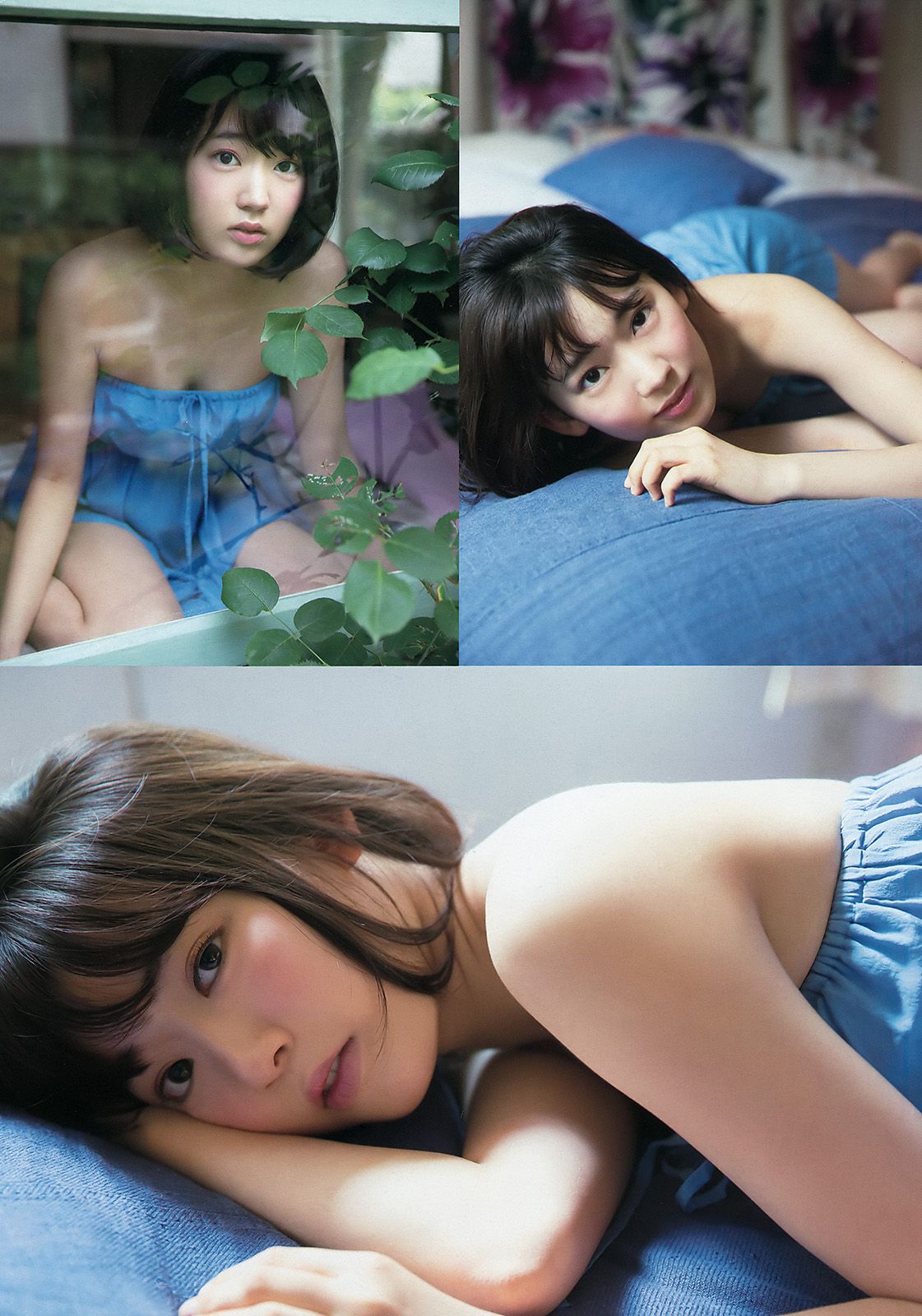 宮脇咲良 山本茉央 渕上舞 [Young Animal] 2015年No.17 写真杂志