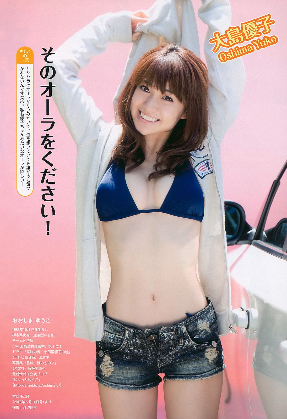 指原莉乃 小池里奈 甲斐まり恵 中村知世 AKB48 鈴木砂羽 [Weekly Playboy] 2010年No.48 写真杂志