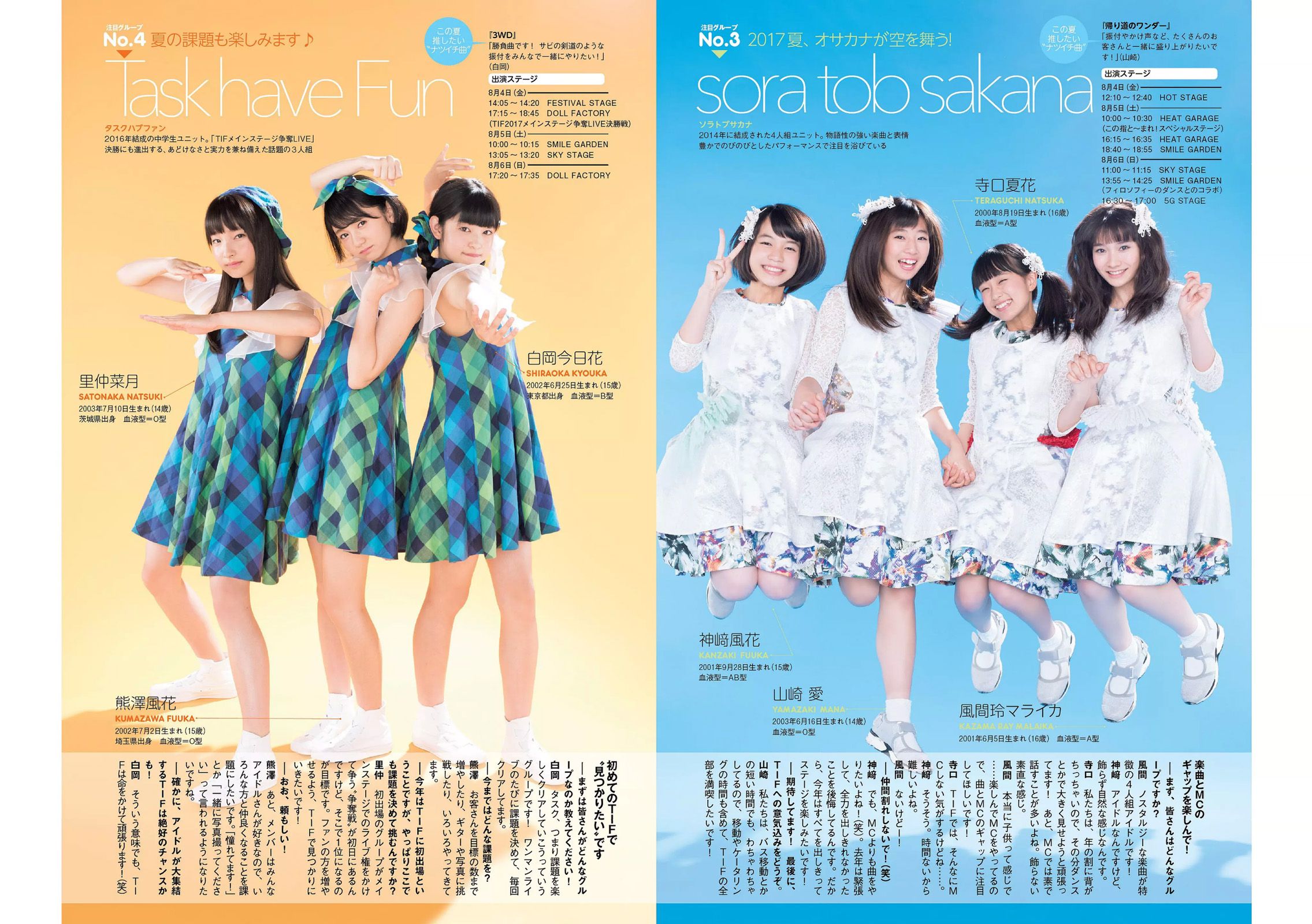 AKB48 鈴木ふみ奈 天木じゅん 柳瀬早紀 わちみなみ 松本穂香 桜井えりな [Weekly Playboy] 2017年No.33 写真杂志