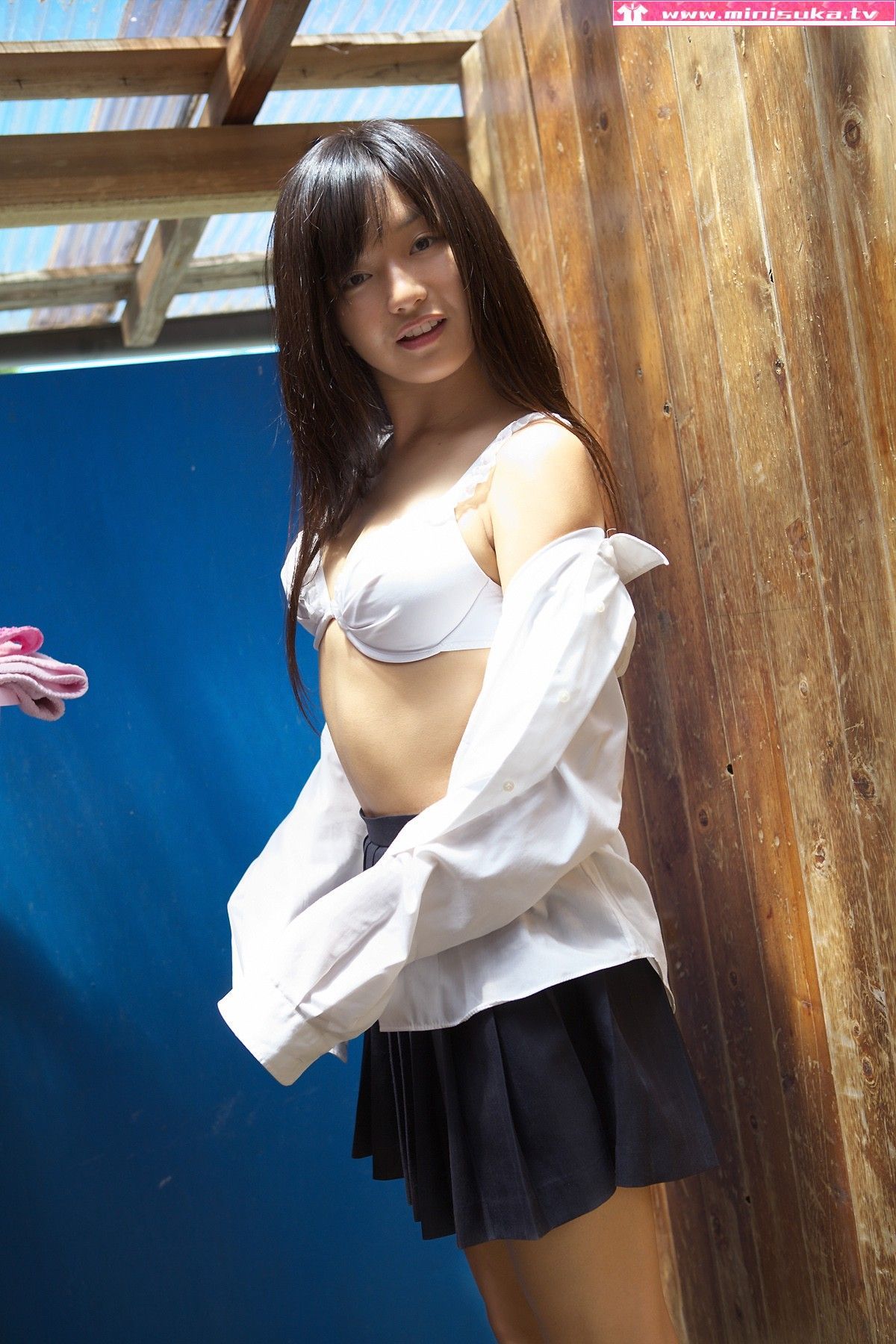 山中真由美 第一部 现役女子高生 [Minisuka.tv] Special Gallery 