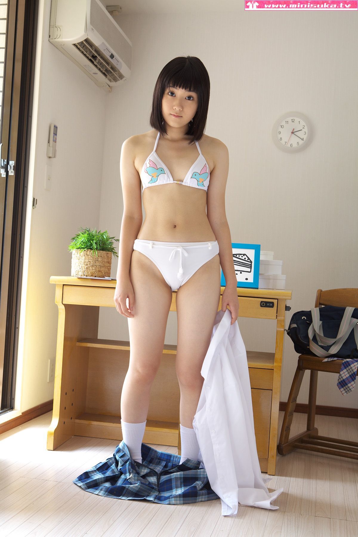 三崎鈴 现役女子高生 [Minisuka.tv] Special Gallery 