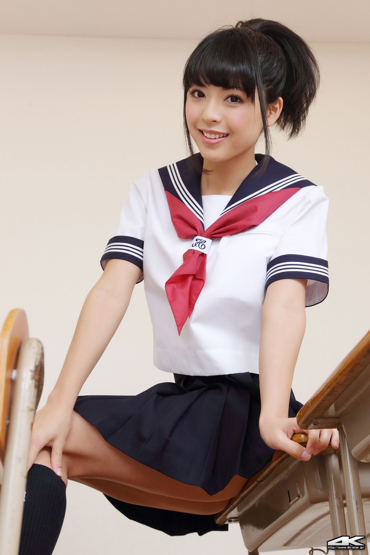 [4K-STAR] NO.00021 Sakura Sato 佐藤さくら Sailor Suit 水手服 