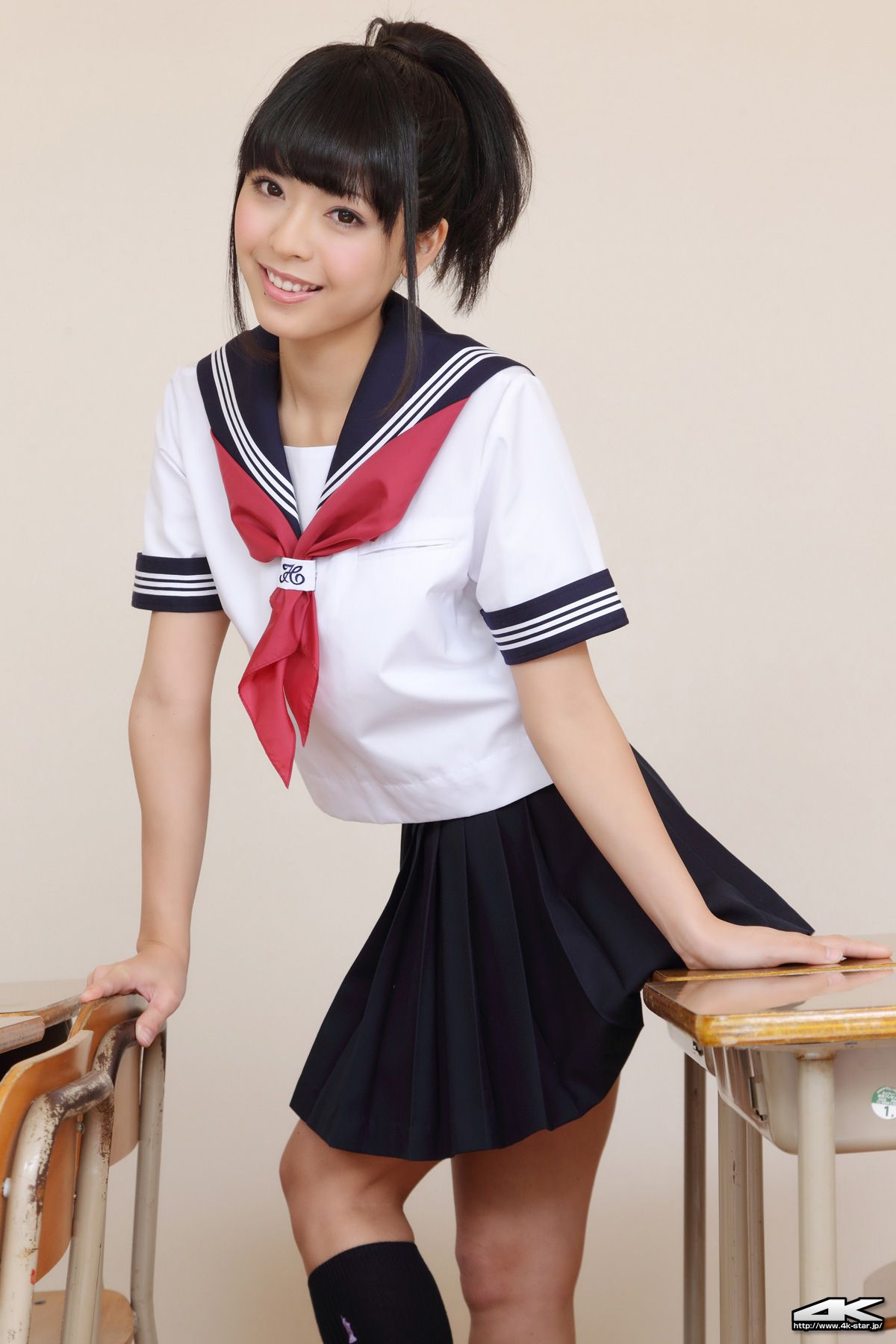 [4K-STAR] NO.00021 Sakura Sato 佐藤さくら Sailor Suit 水手服 