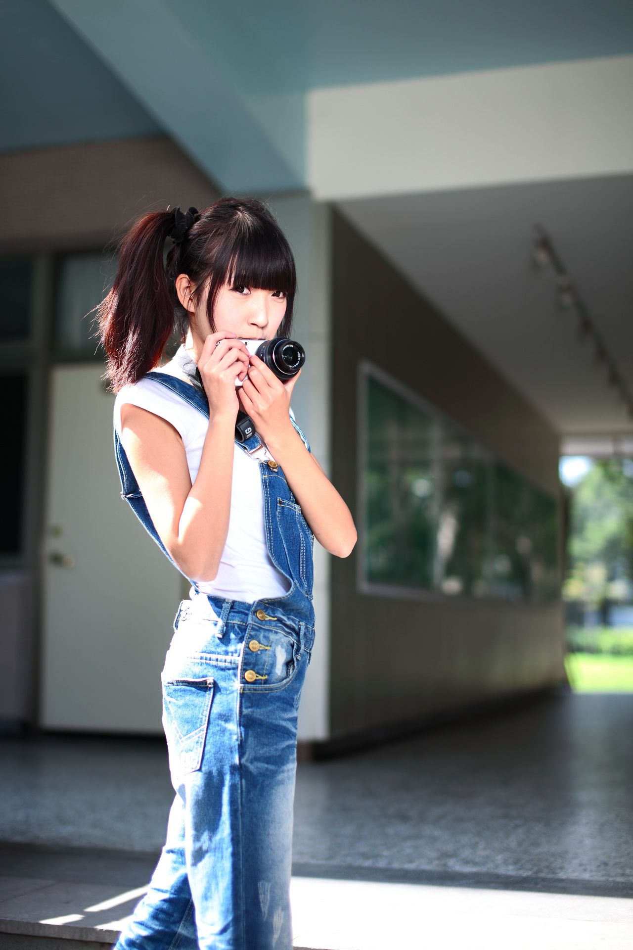 台湾萝莉正妹模特綠豆《小清新唯美外拍》