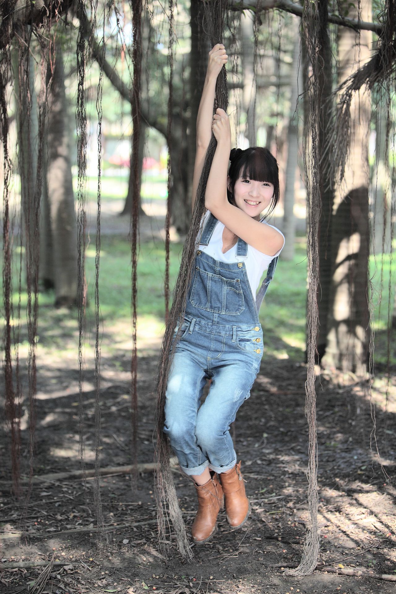 台湾萝莉正妹模特綠豆《小清新唯美外拍》