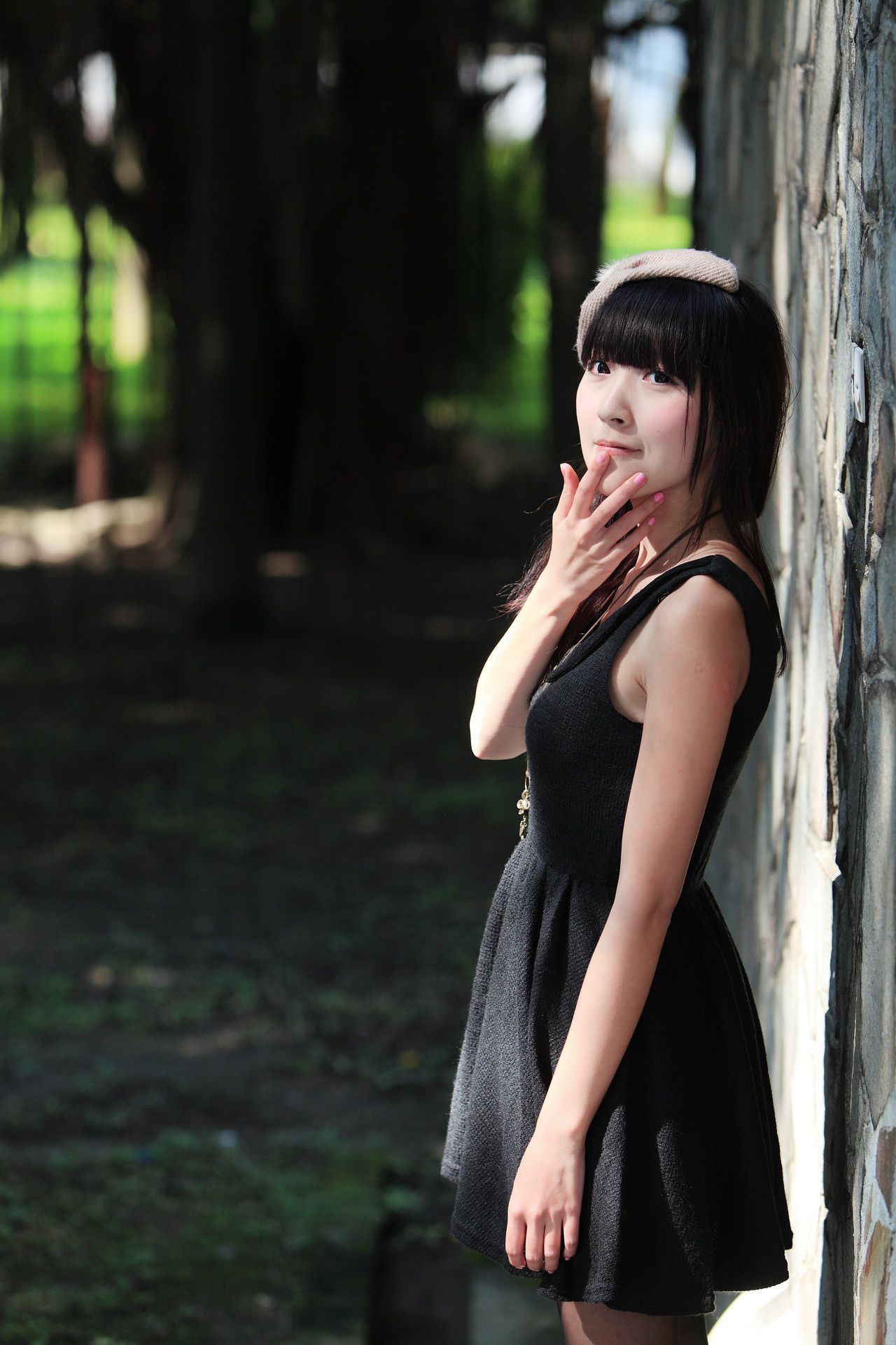 台湾萝莉正妹模特綠豆《小清新唯美外拍》