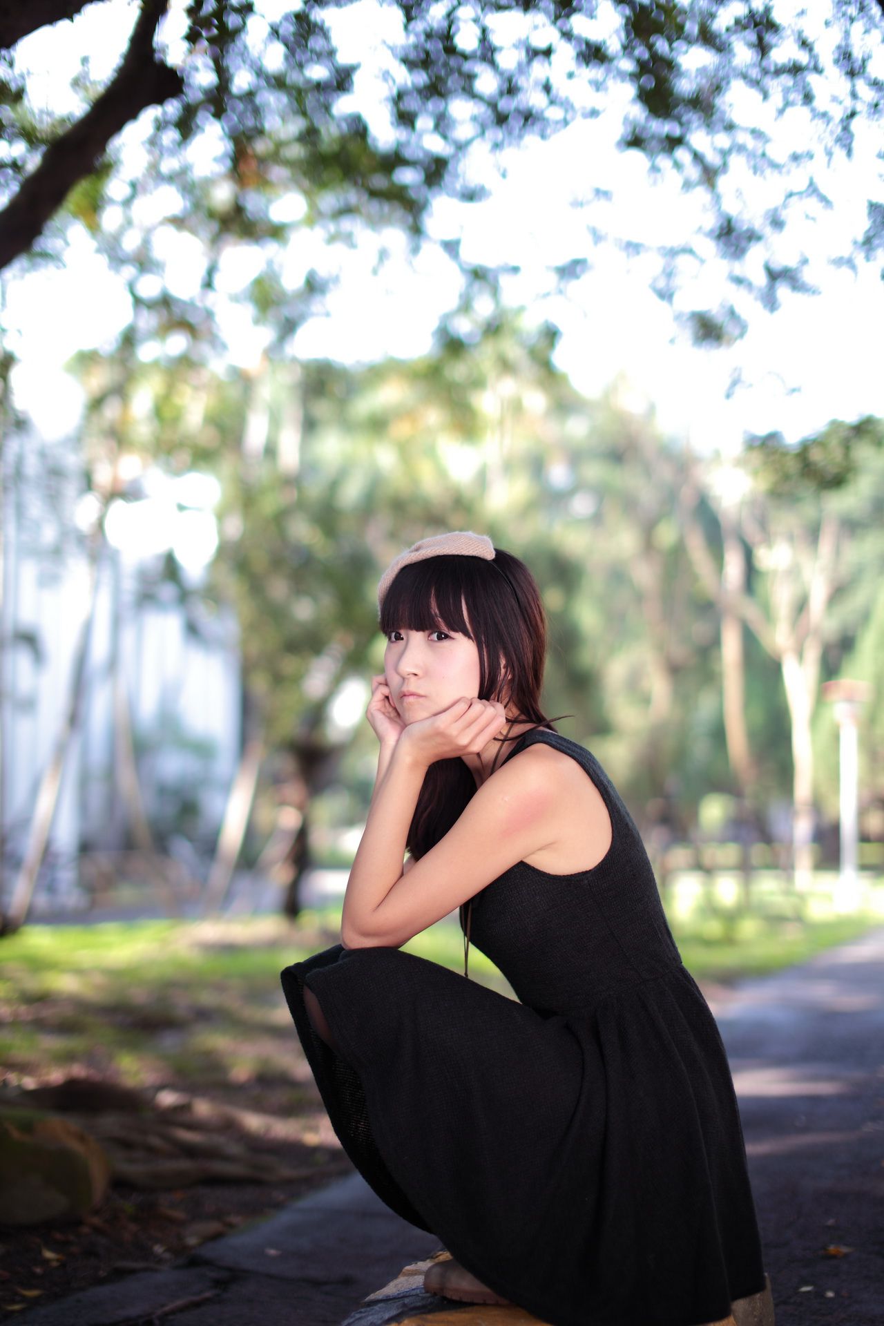 台湾萝莉正妹模特綠豆《小清新唯美外拍》
