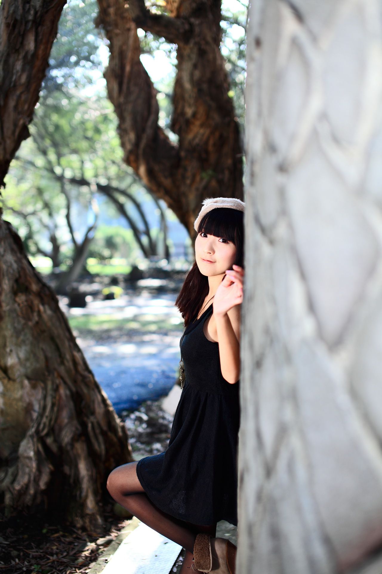台湾萝莉正妹模特綠豆《小清新唯美外拍》