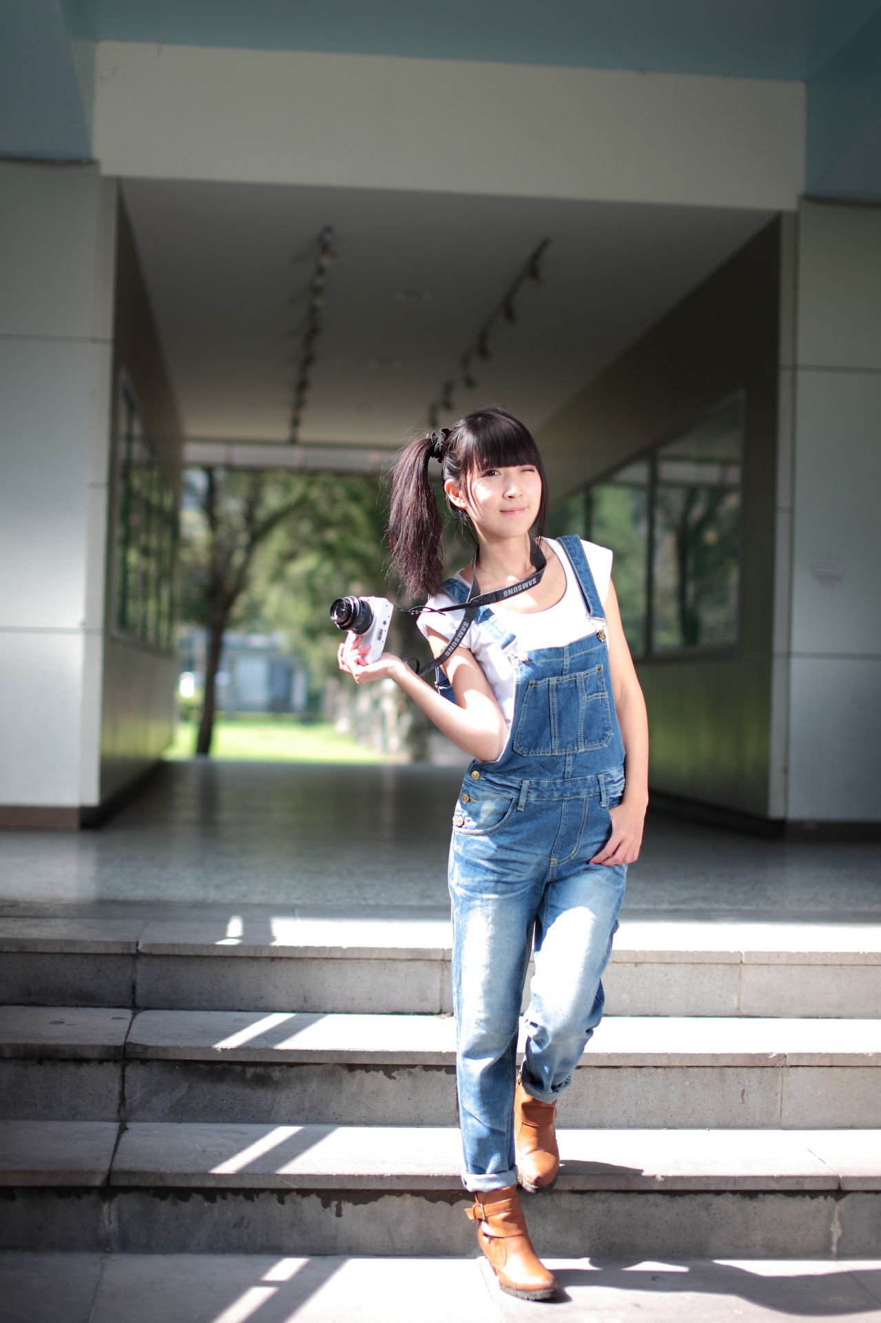 台湾萝莉正妹模特綠豆《小清新唯美外拍》