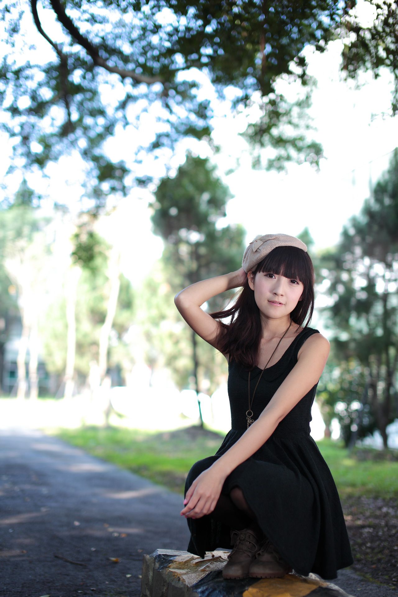 台湾萝莉正妹模特綠豆《小清新唯美外拍》