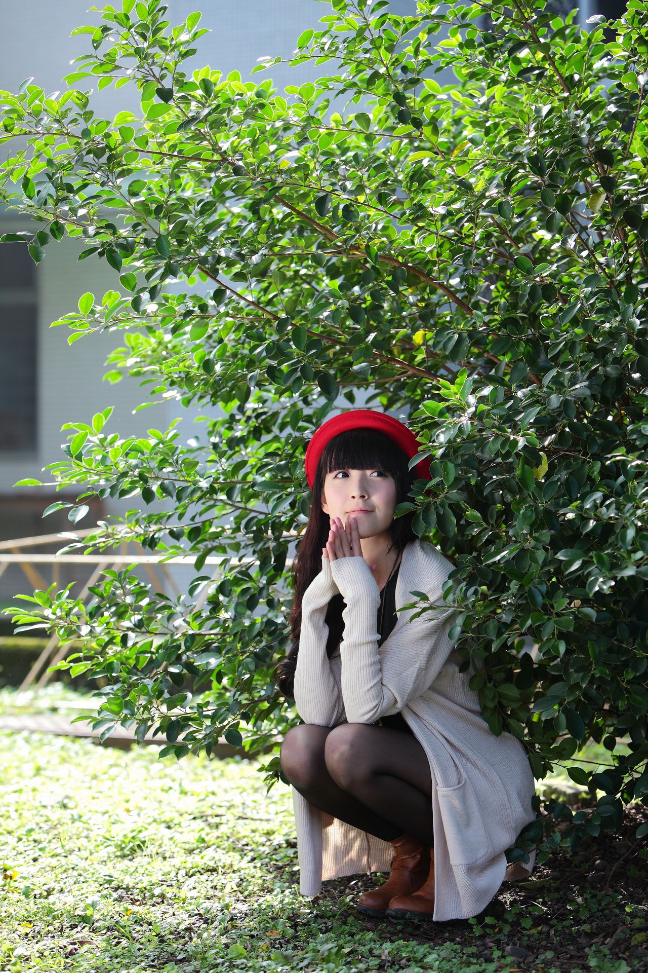 台湾萝莉正妹模特綠豆《小清新唯美外拍》