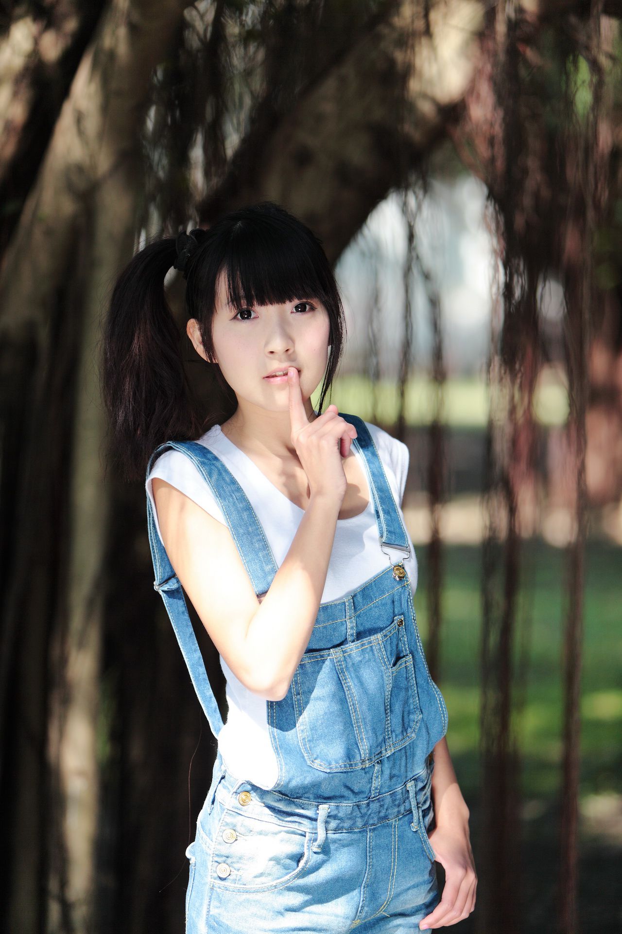 台湾萝莉正妹模特綠豆《小清新唯美外拍》