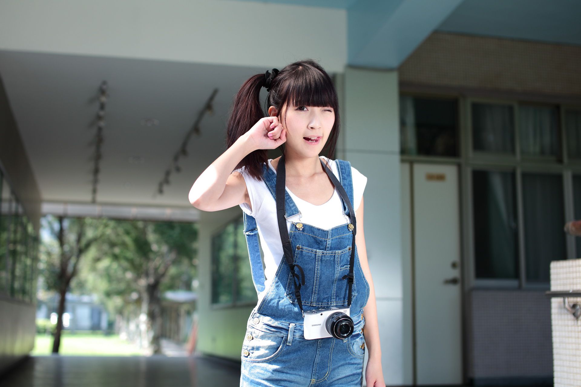 台湾萝莉正妹模特綠豆《小清新唯美外拍》