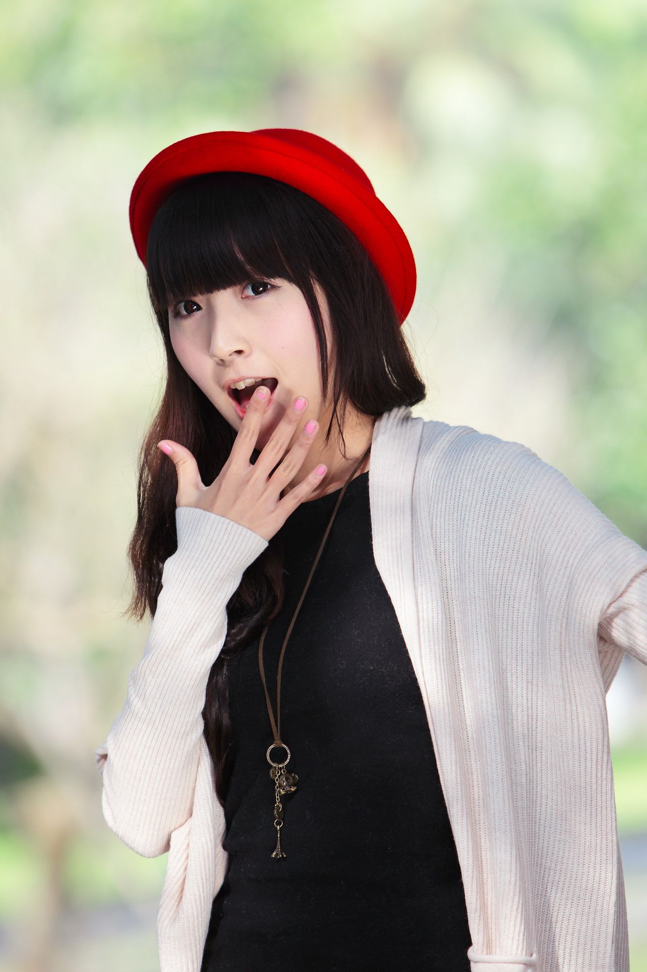 台湾萝莉正妹模特綠豆《小清新唯美外拍》