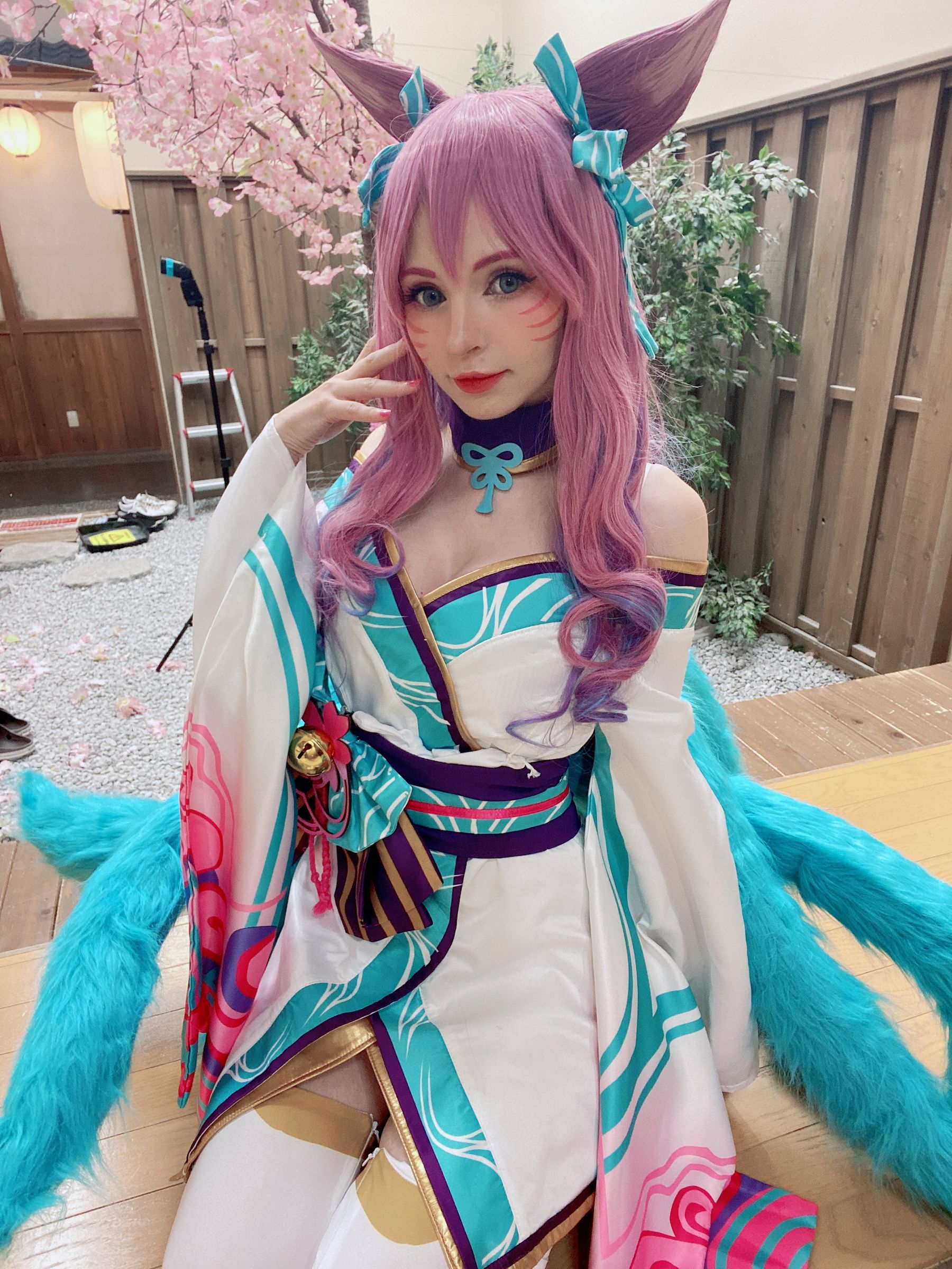 [福利COS] Peach milky - Peachmilky KDA Ahri [League of Legends]