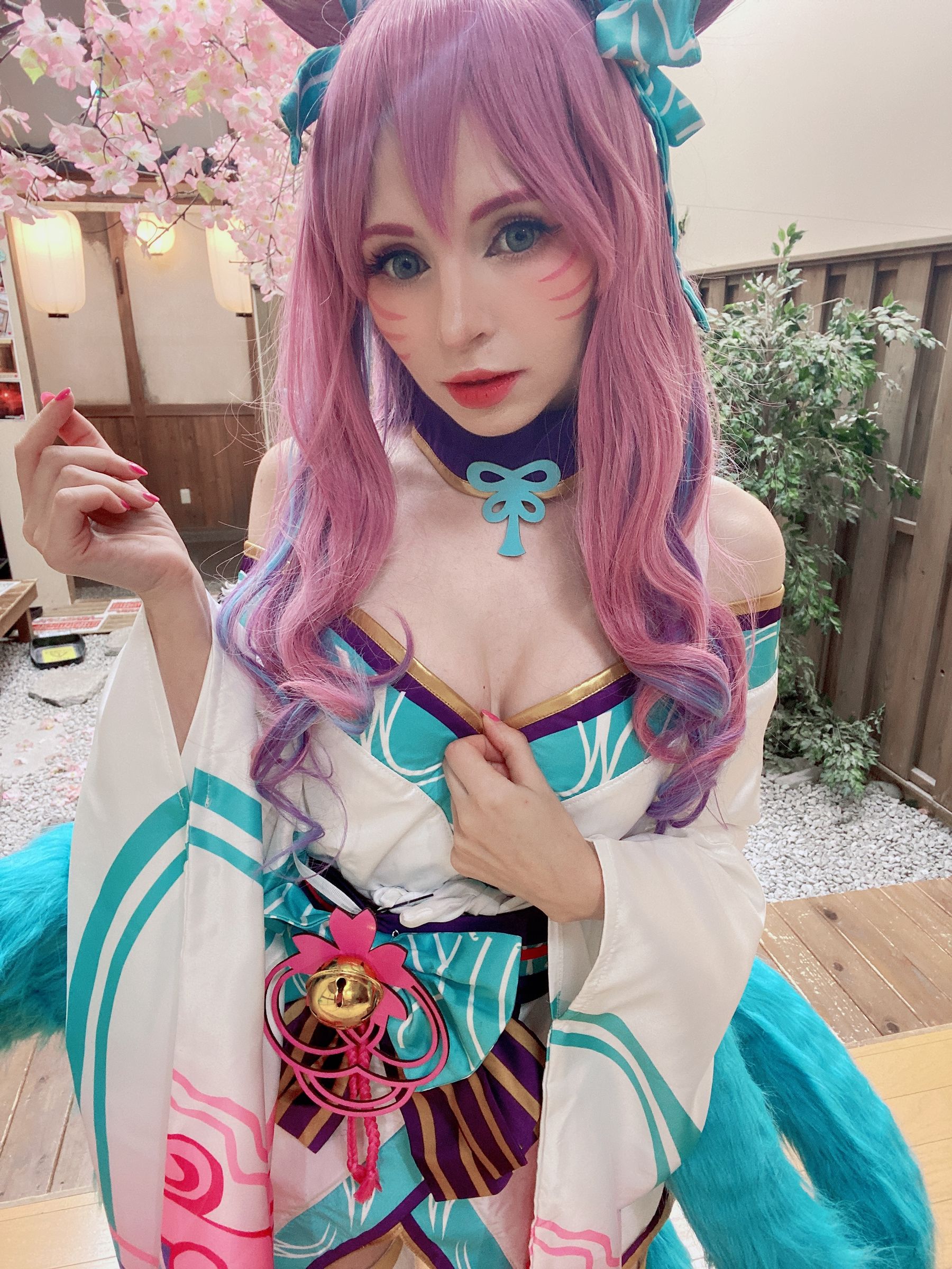 [福利COS] Peach milky - Peachmilky KDA Ahri [League of Legends]