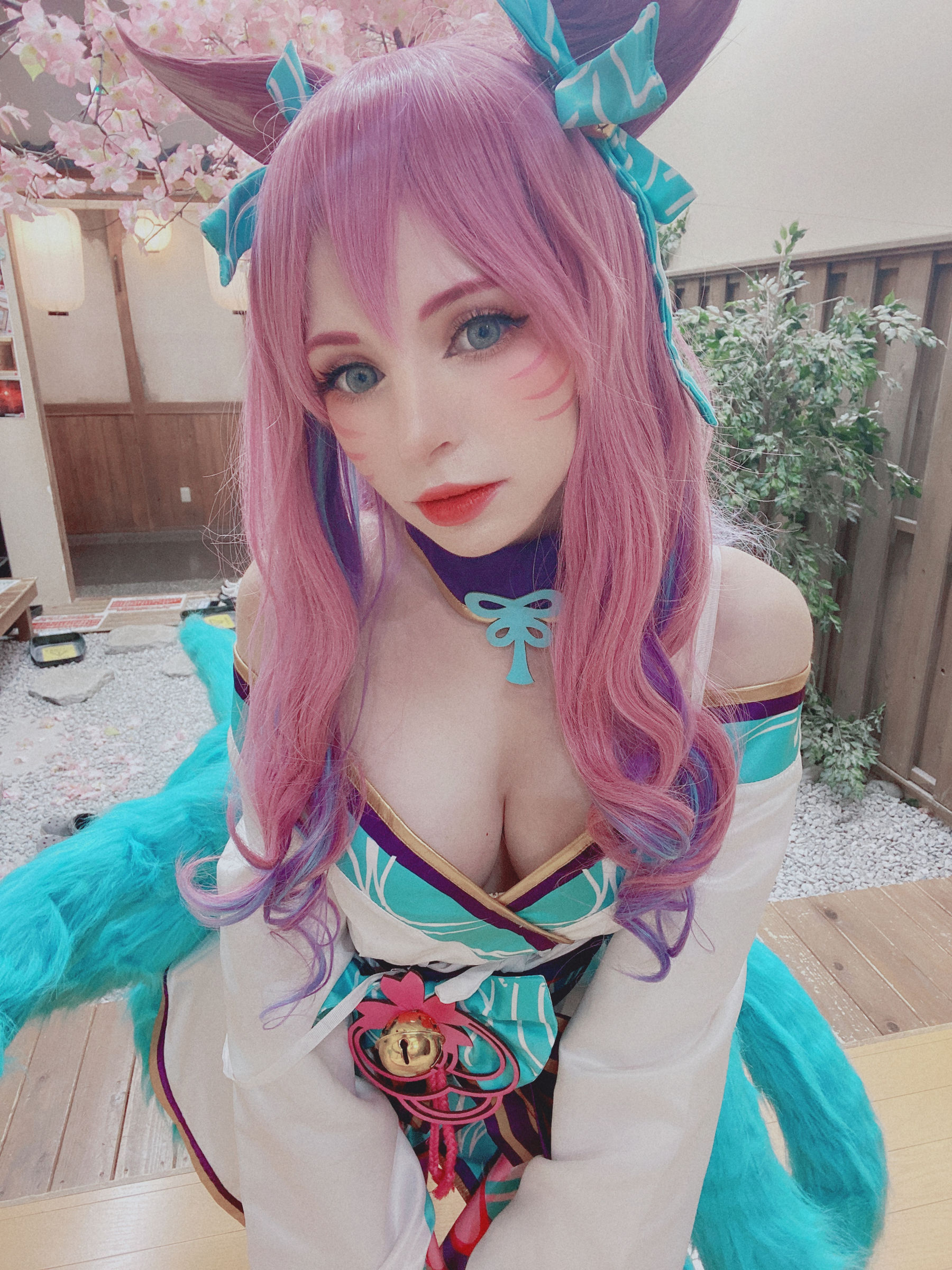 [福利COS] Peach milky - Peachmilky KDA Ahri [League of Legends]