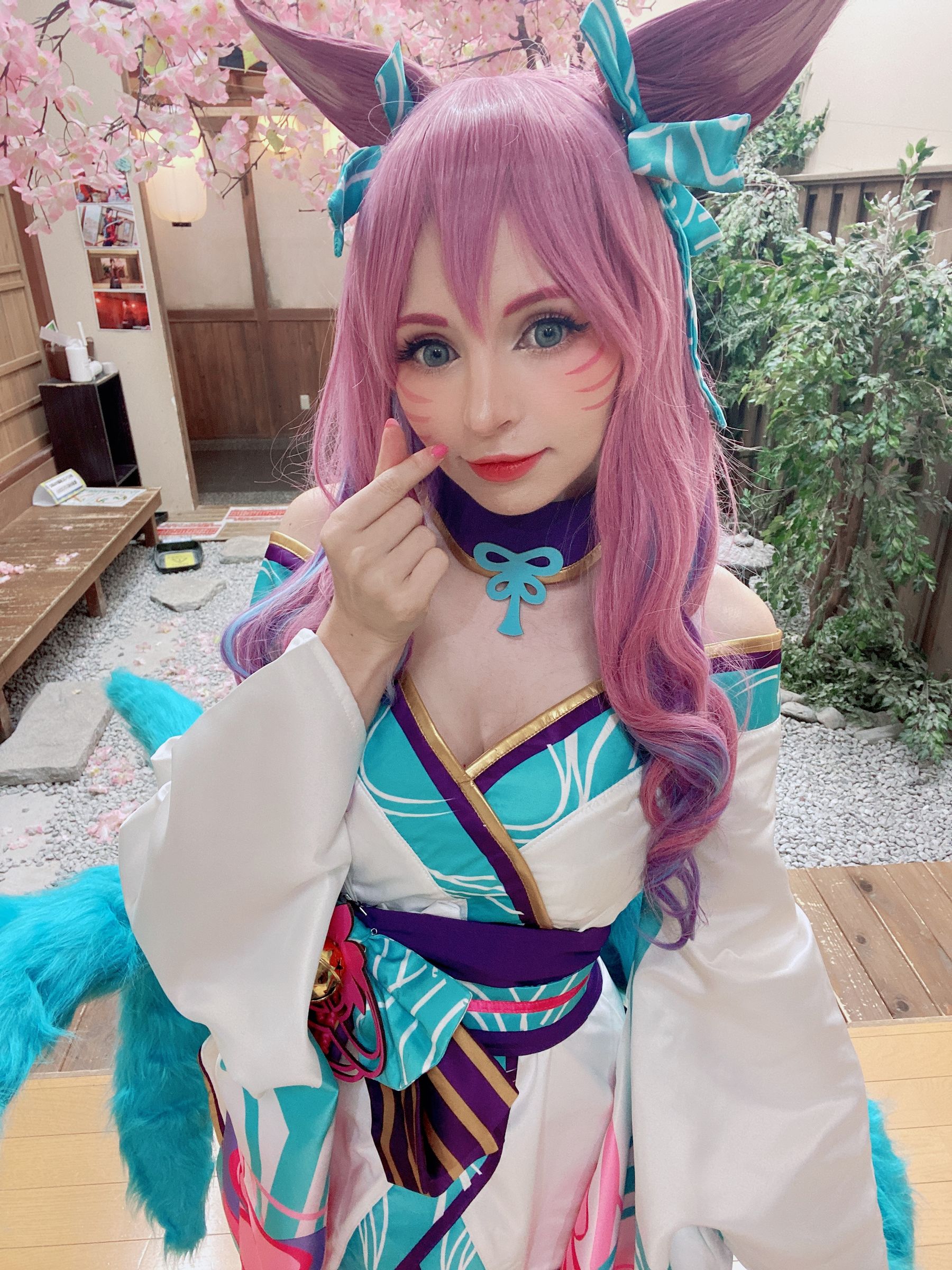 [福利COS] Peach milky - Peachmilky KDA Ahri [League of Legends]