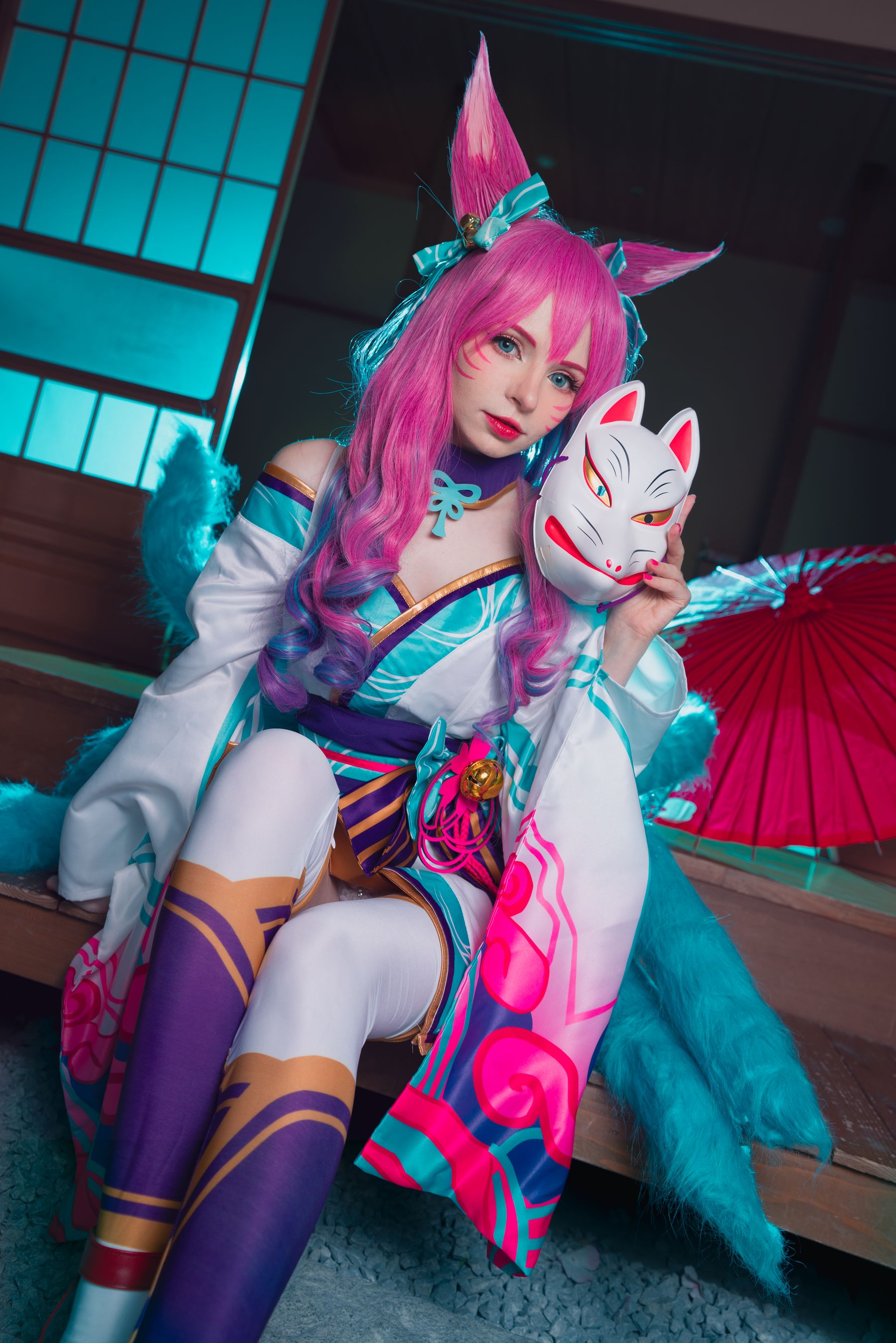 [福利COS] Peach milky - Peachmilky KDA Ahri [League of Legends]