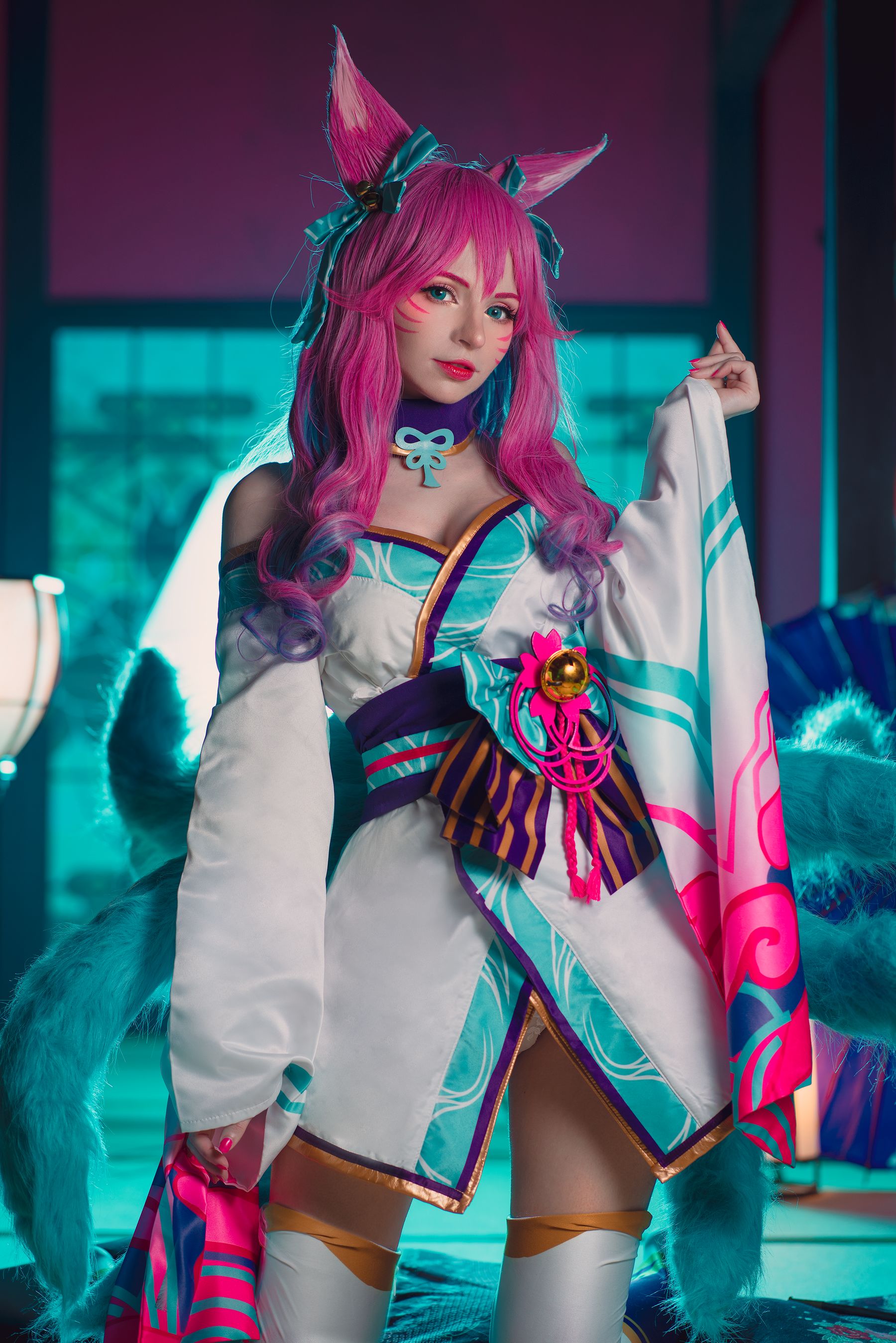 [福利COS] Peach milky - Peachmilky KDA Ahri [League of Legends]