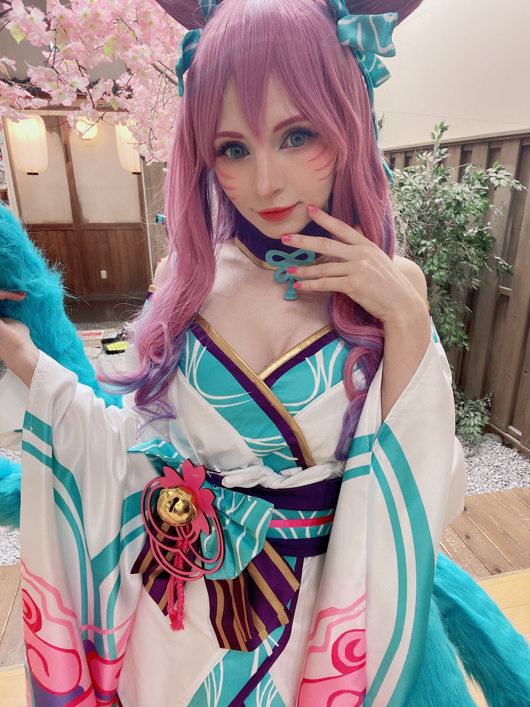 [福利COS] Peach milky - Peachmilky KDA Ahri [League of Legends]