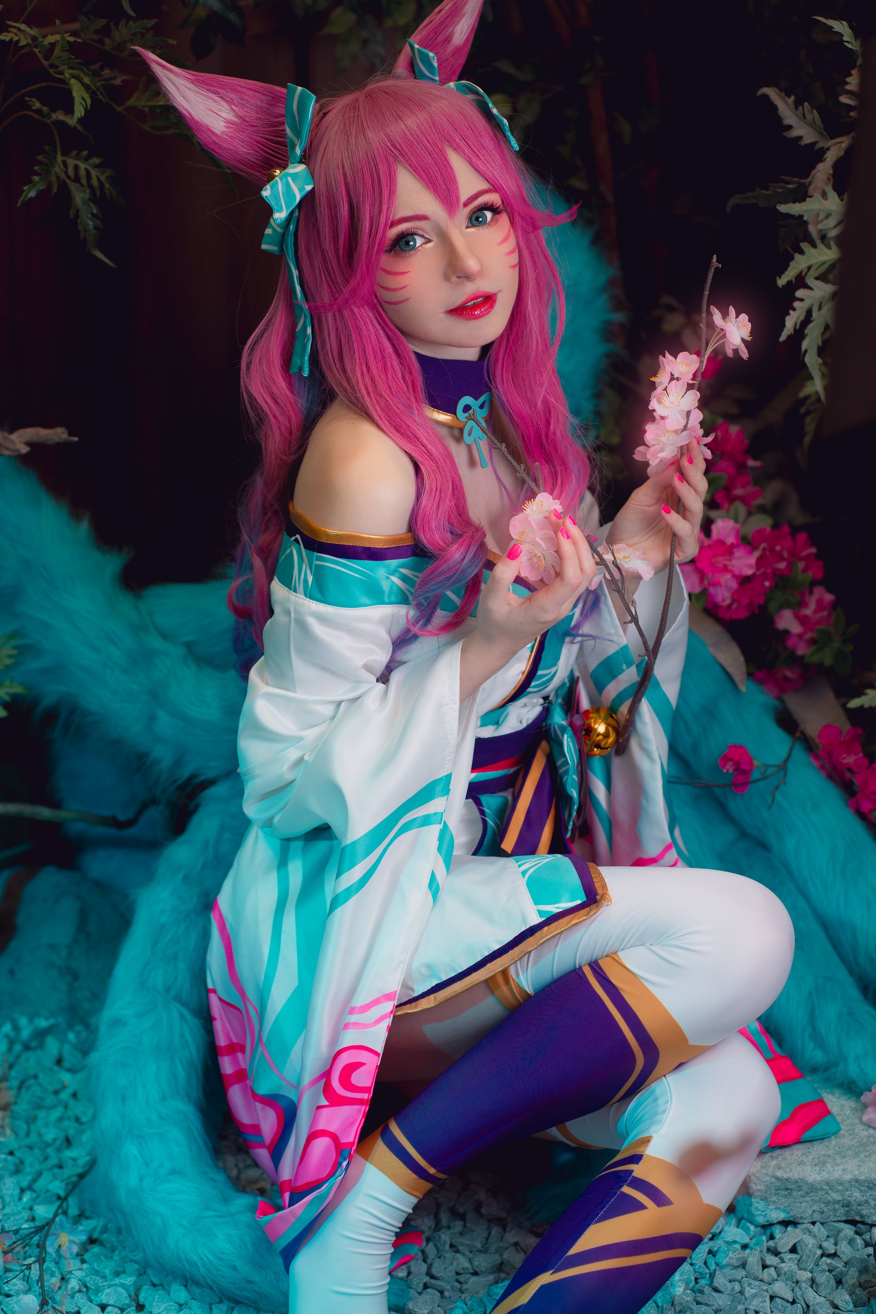 [福利COS] Peach milky - Peachmilky KDA Ahri [League of Legends]