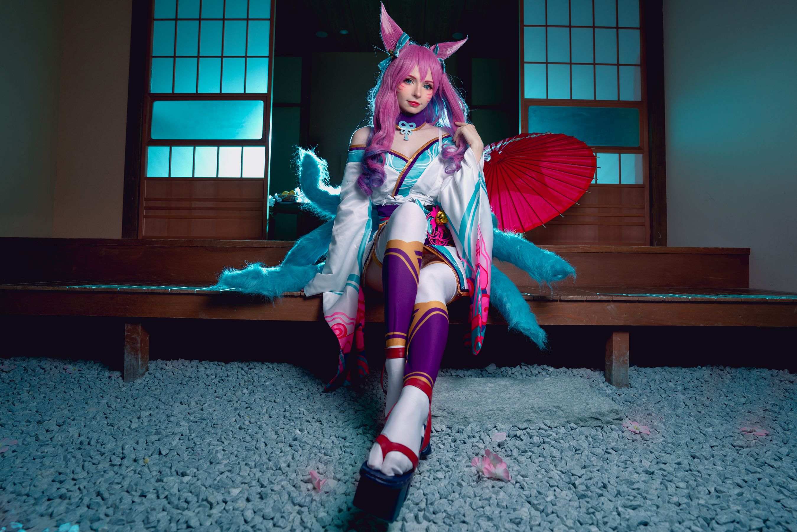 [福利COS] Peach milky - Peachmilky KDA Ahri [League of Legends]