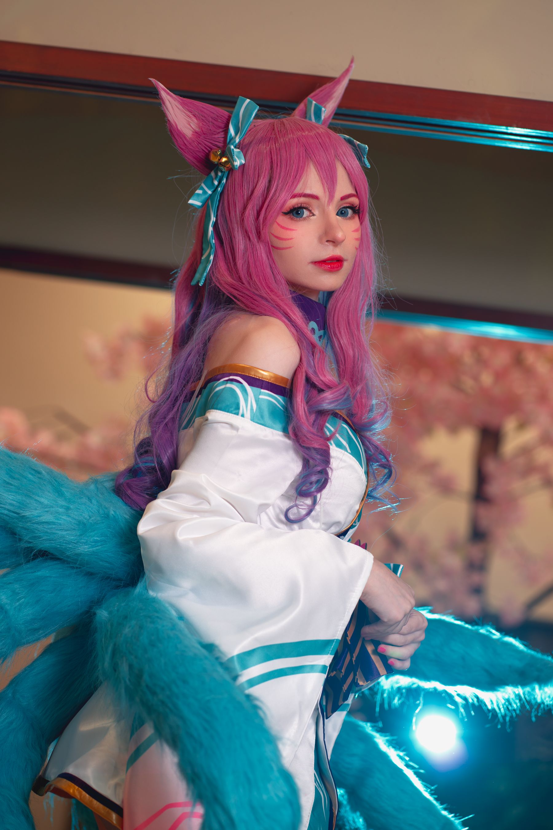 [福利COS] Peach milky - Peachmilky KDA Ahri [League of Legends]