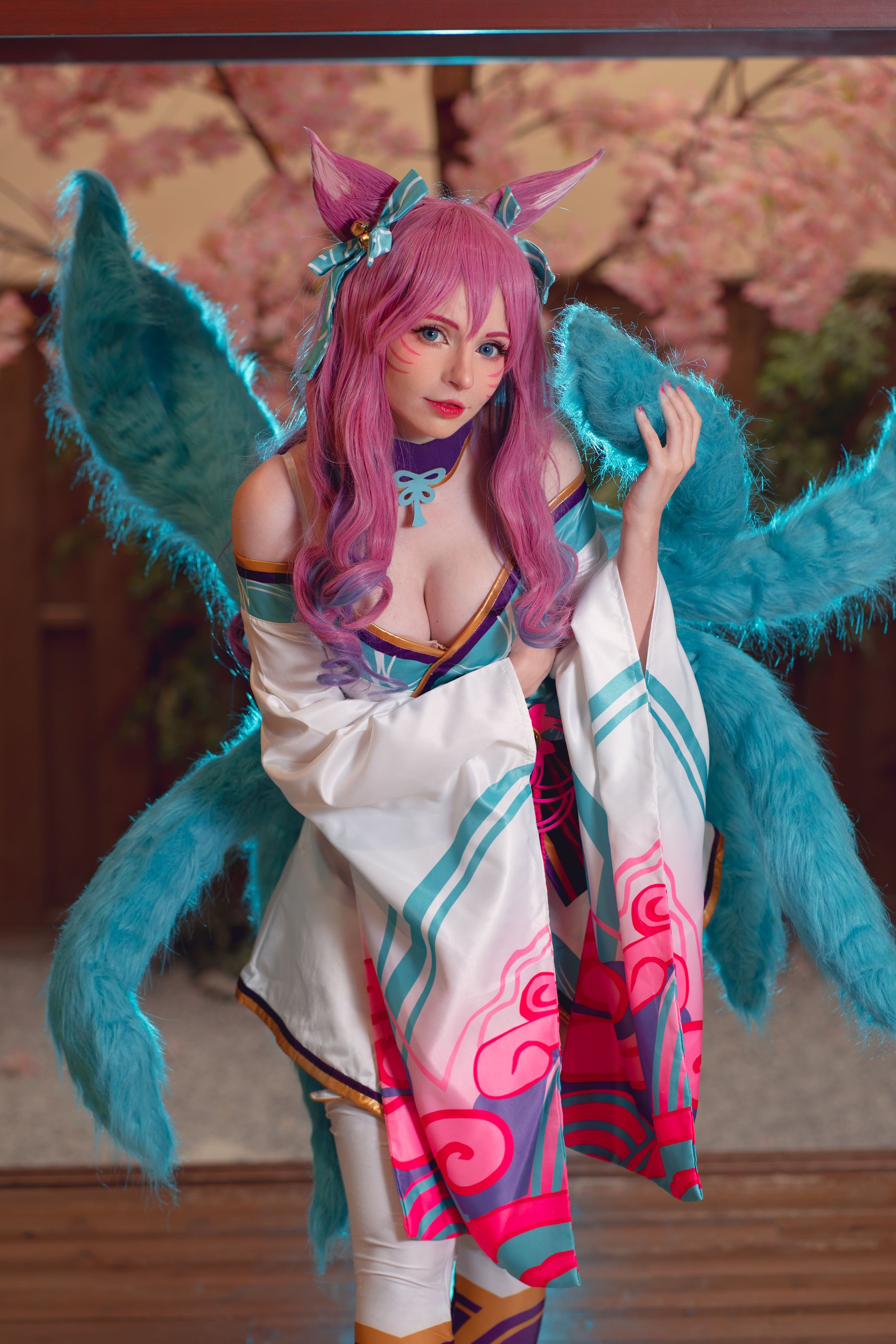 [福利COS] Peach milky - Peachmilky KDA Ahri [League of Legends]