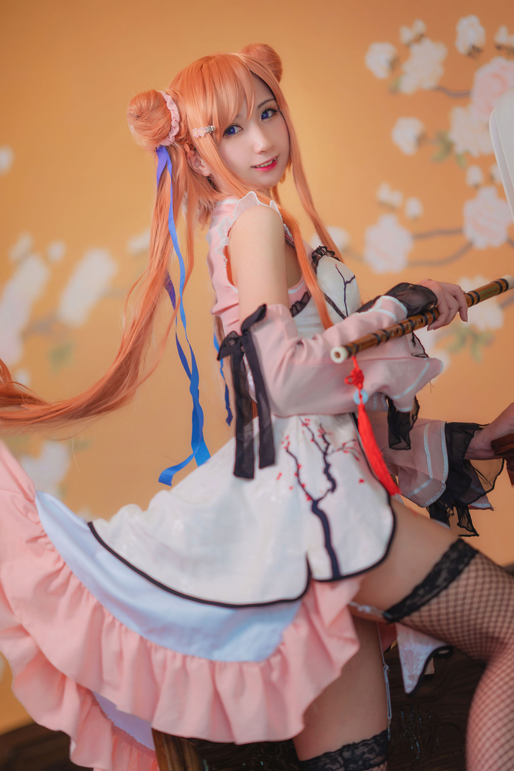 [福利COS] 贝儿酱Miki - 春梅COS