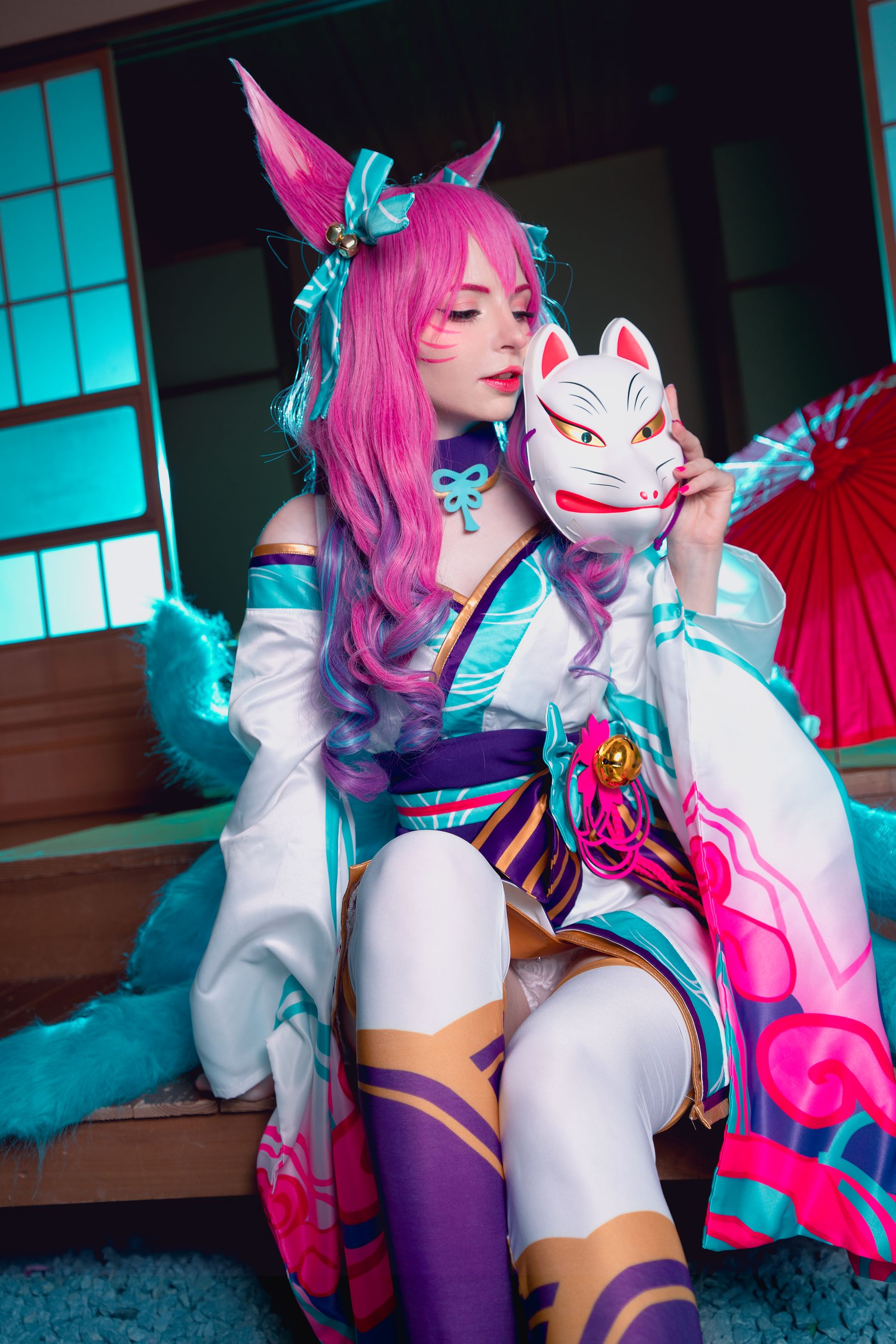 [福利COS] Peach milky - Peachmilky KDA Ahri [League of Legends]