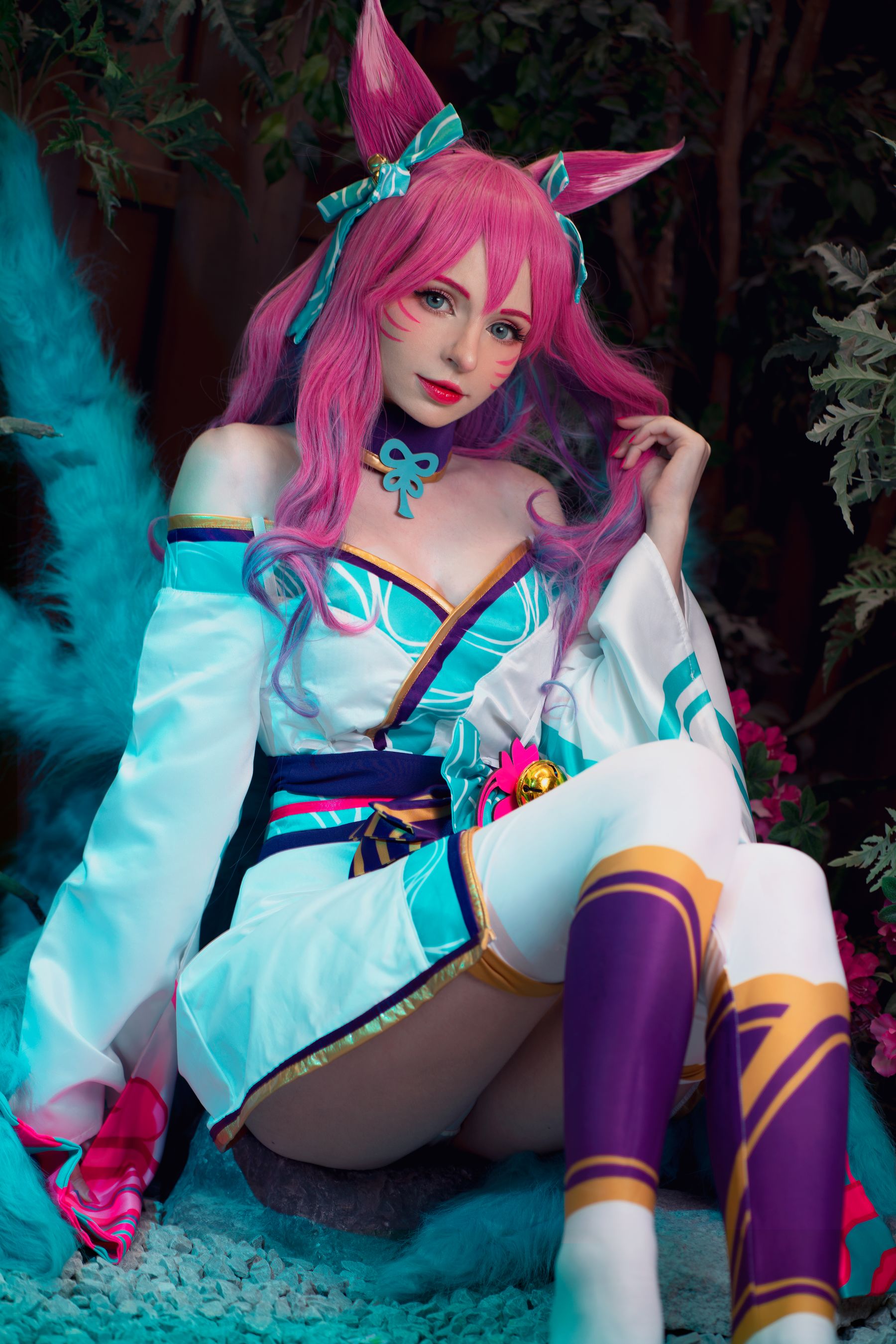 [福利COS] Peach milky - Peachmilky KDA Ahri [League of Legends]