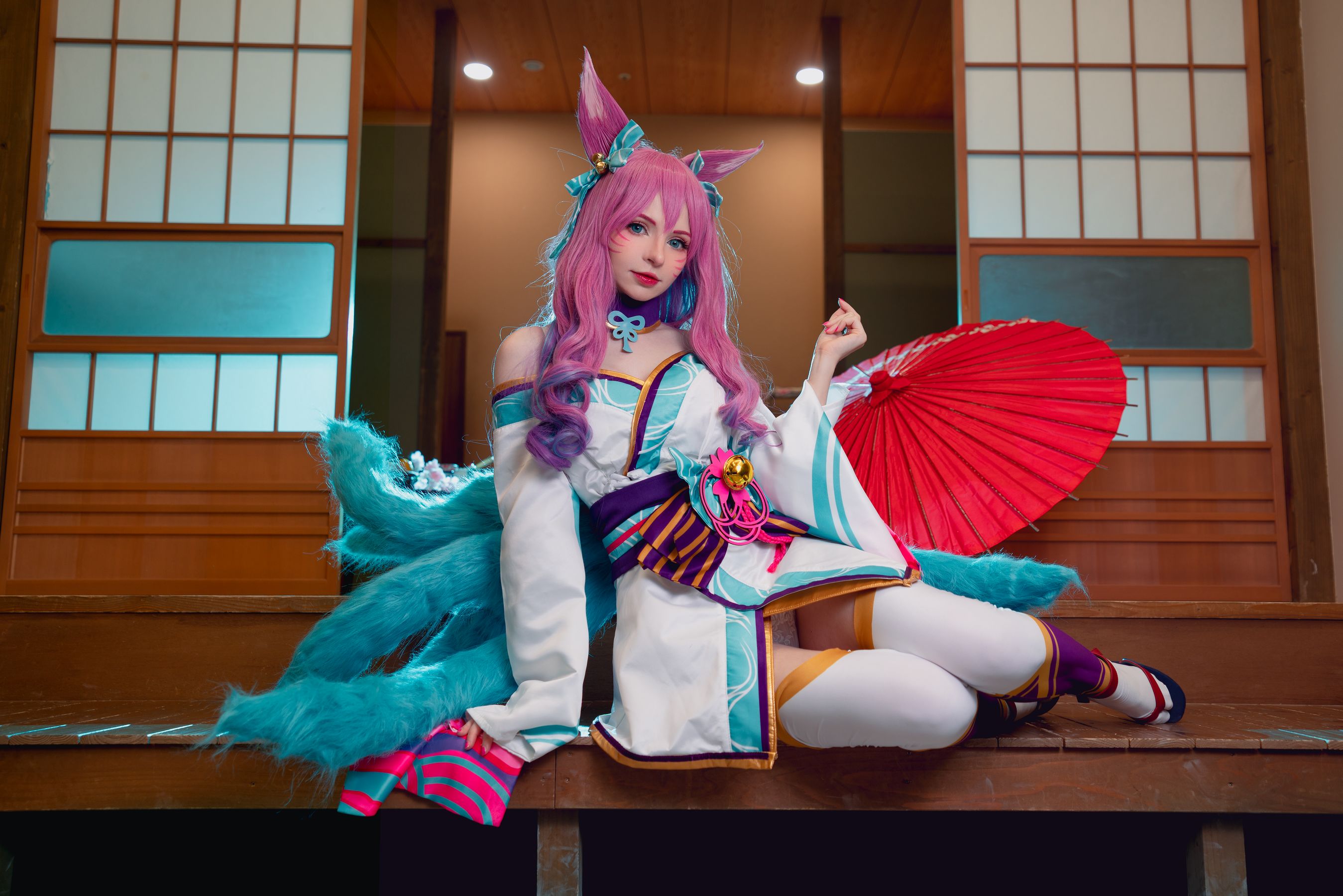 [福利COS] Peach milky - Peachmilky KDA Ahri [League of Legends]