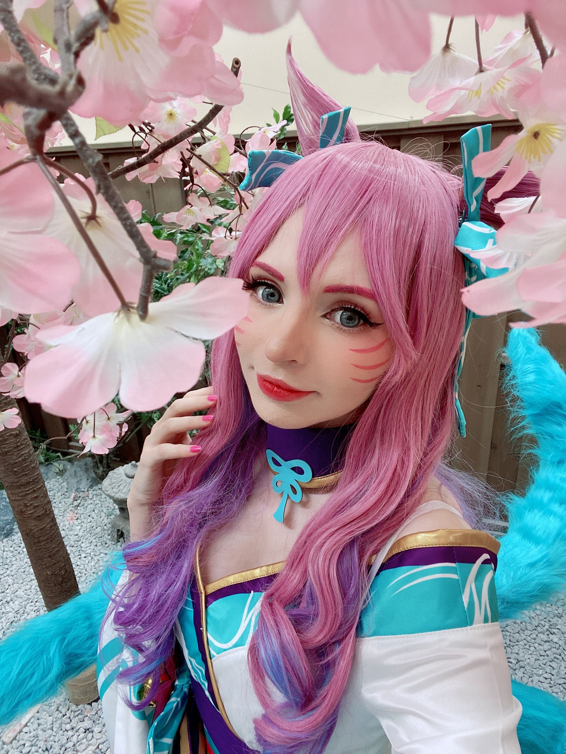 [福利COS] Peach milky - Peachmilky KDA Ahri [League of Legends]