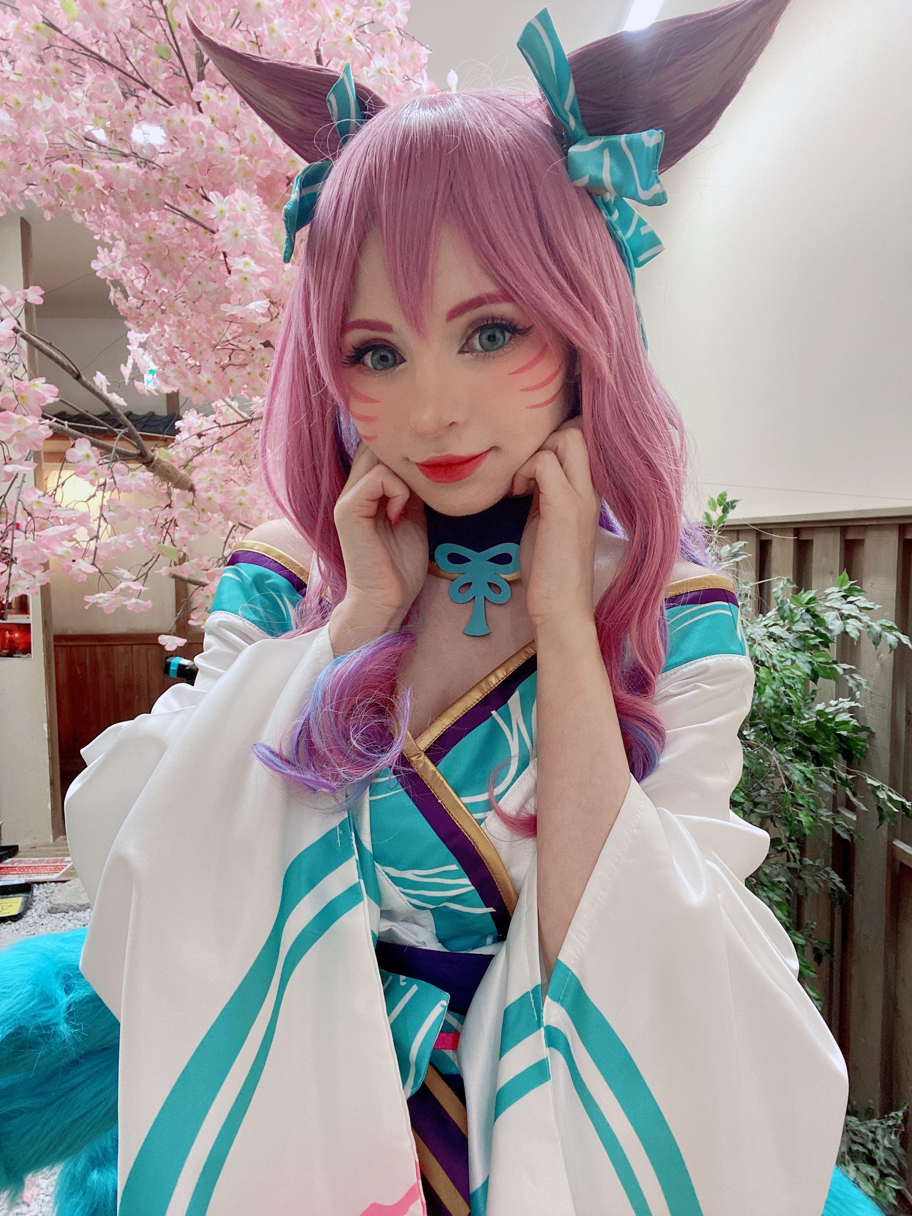 [福利COS] Peach milky - Peachmilky KDA Ahri [League of Legends]